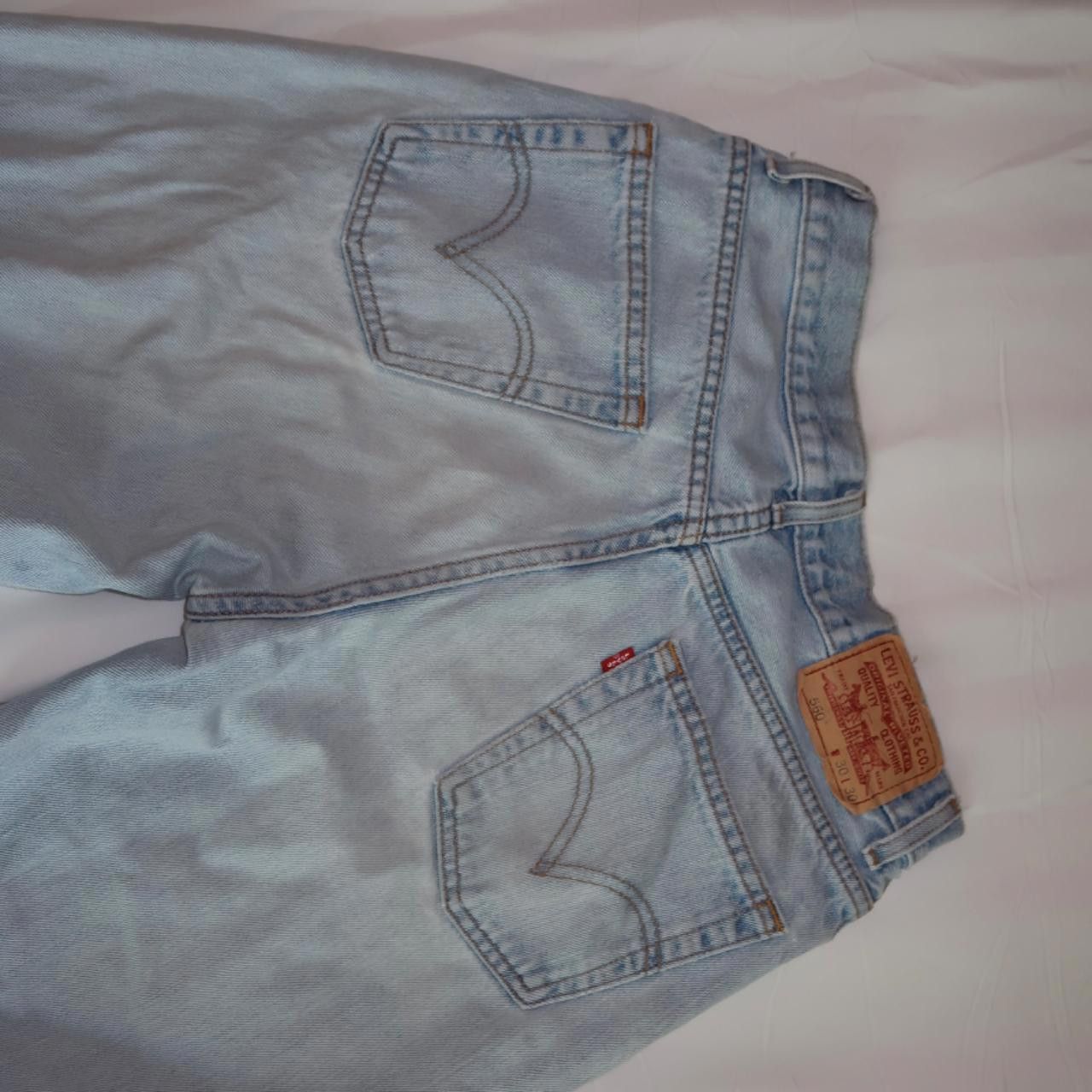 Levi's VINTAGE 560 light wash high waisted LEVI'S JEANS 👖 Size 30" / US 8 / IT 44 - 6 Thumbnail