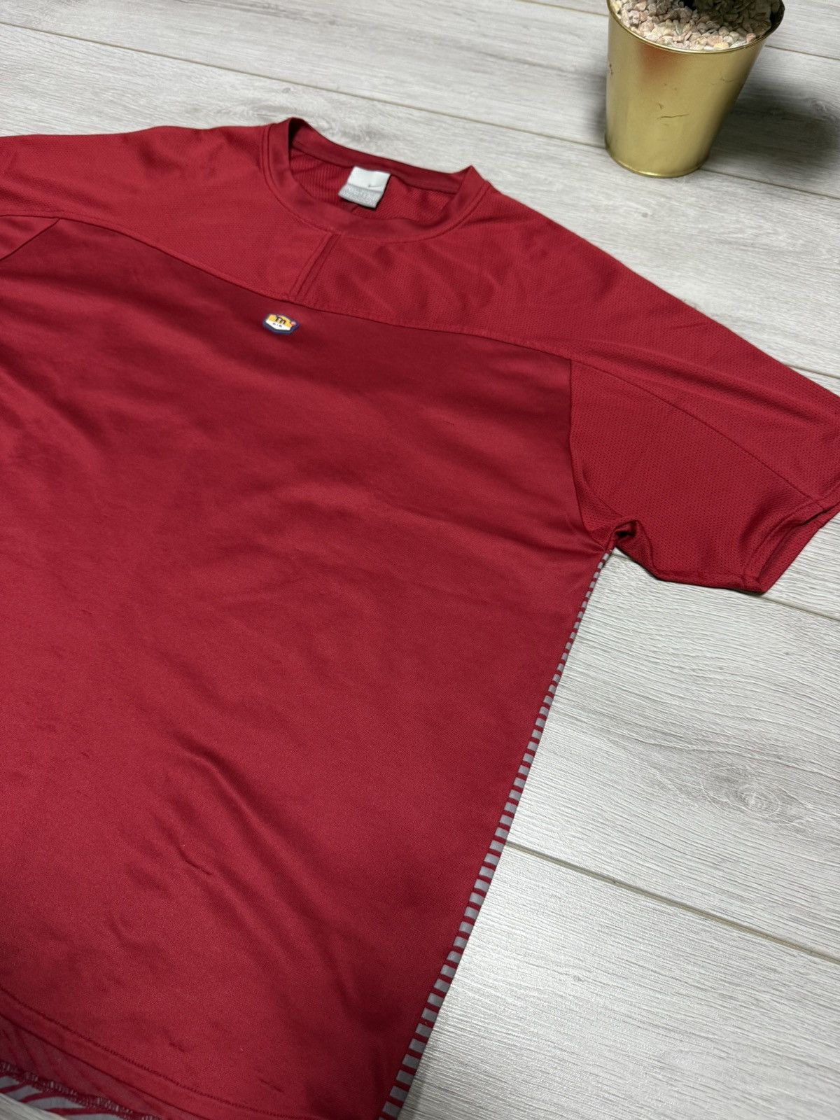 Nike Nike TN vintage tee shirt waves stripes nylon Size US L / EU 52-54 / 3 - 7 Thumbnail