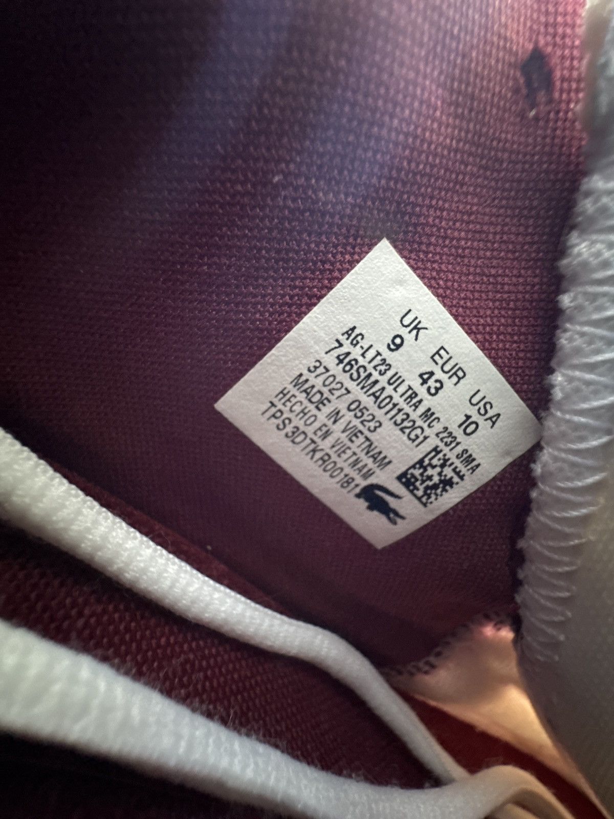 Lacoste Lacoste Tennis Shoes Size US 10 / EU 43 - 4 Thumbnail