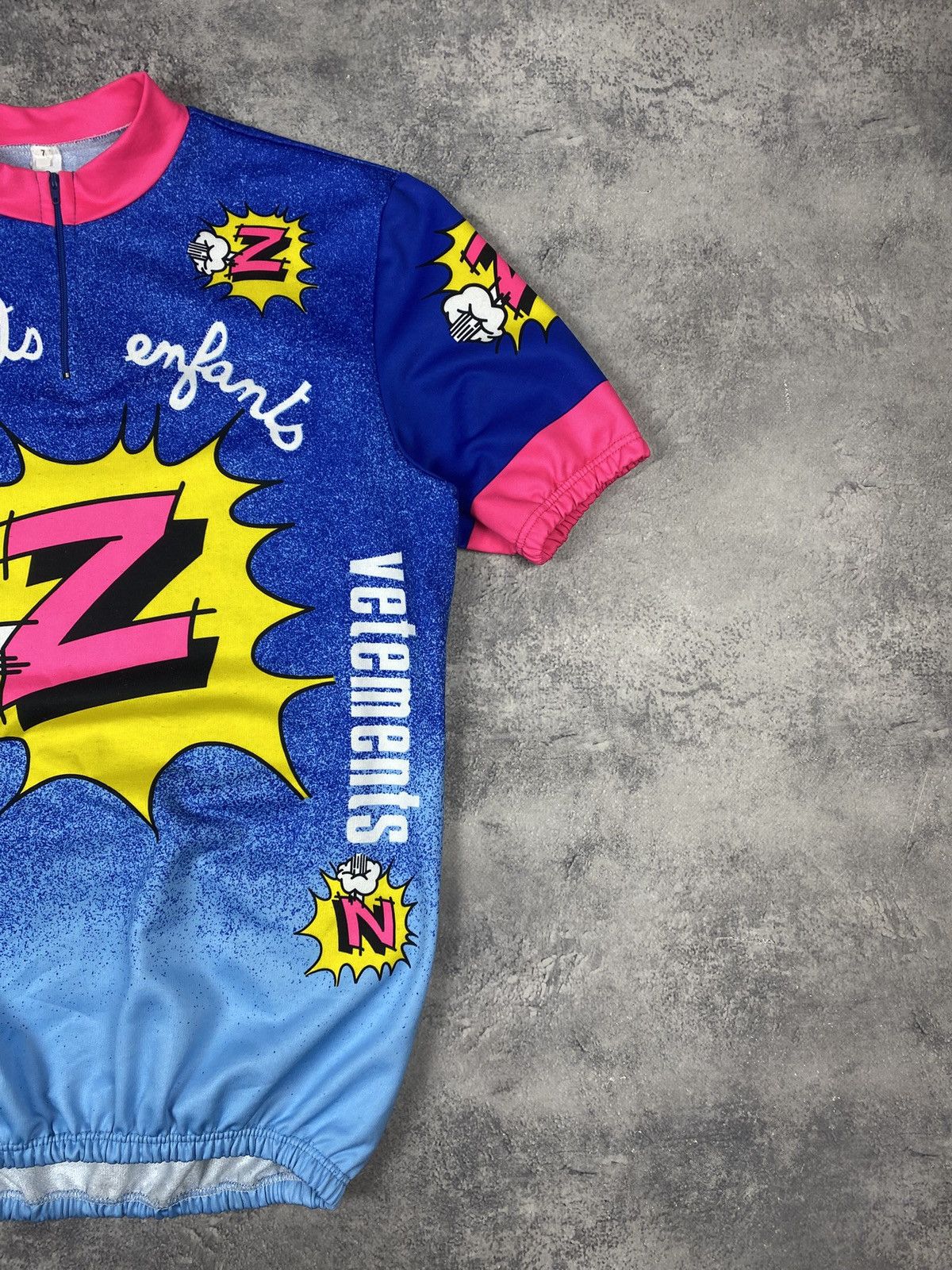 Other Vintage Team Z Tommaso Cycling Jersey Tour de France Era 90s Size US L / EU 52-54 / 3 - 6 Thumbnail