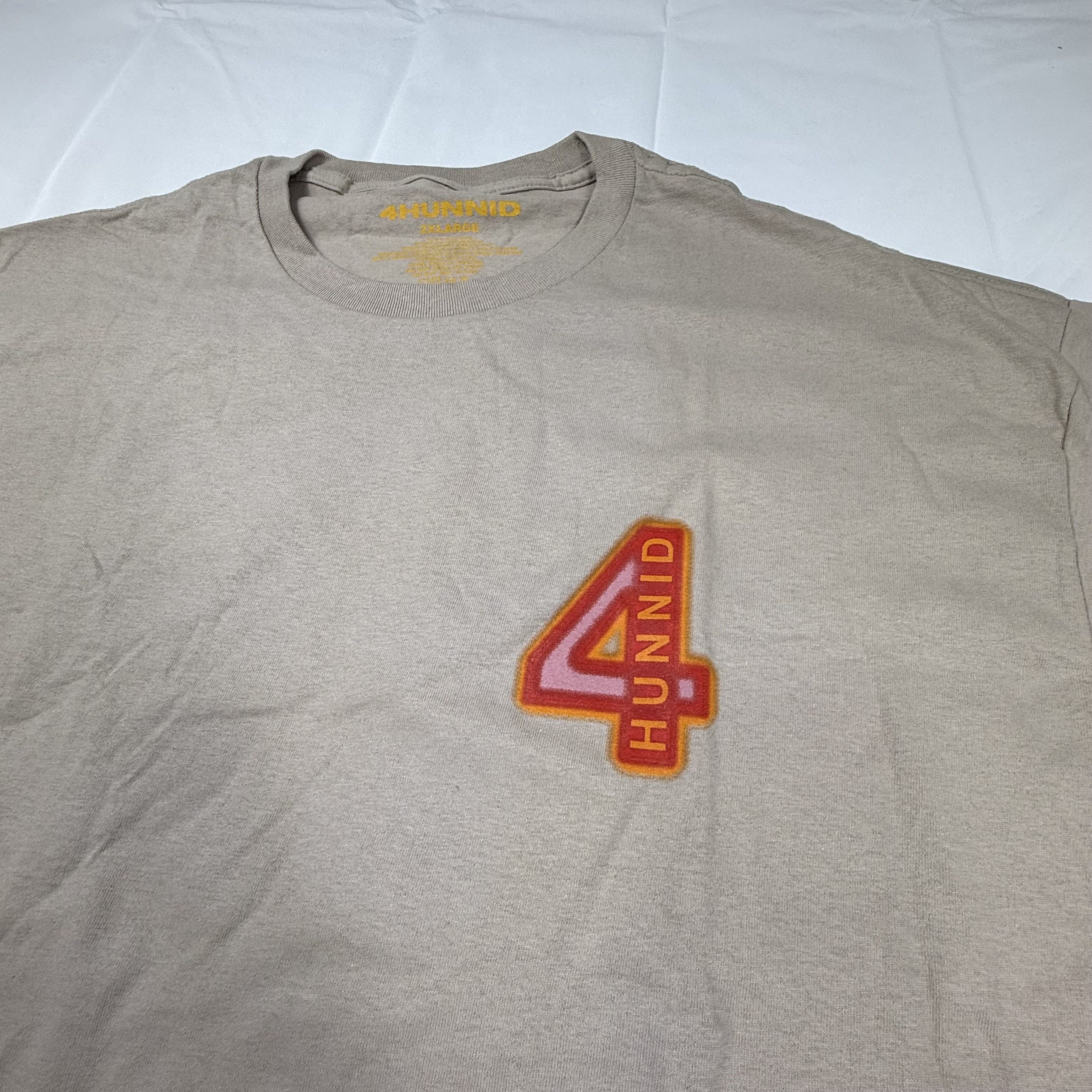 4HUNNID 4HUNNID Mens Tan Good Sex No Stress Puff Size US XXL / EU 58 / 5 - 3 Thumbnail