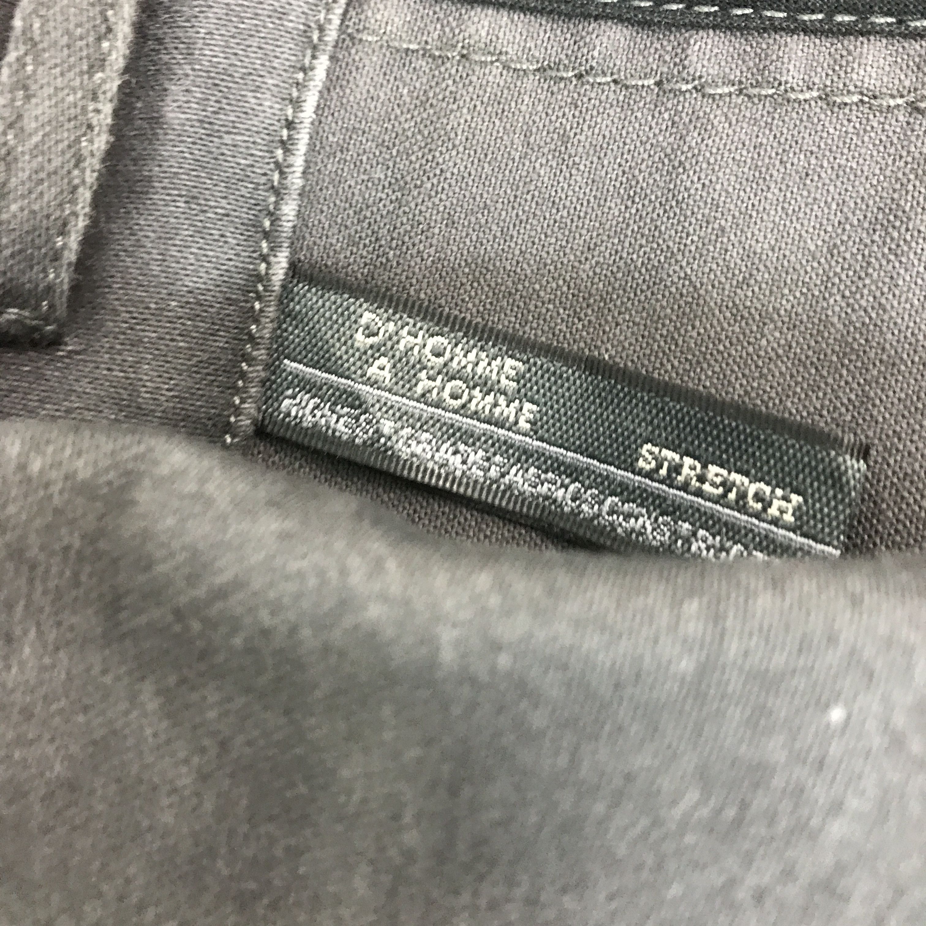 Armoire D'Homme D'homme Japanese Double Collar Black faded design jacket Size US L / EU 52-54 / 3 - 9 Thumbnail
