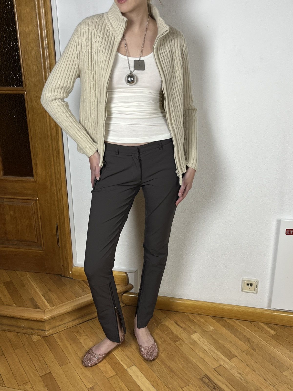 Prada × Vintage Vintage Prada Nylons Pants 90s Size 27" / US 4 / IT 40 - 15 Thumbnail
