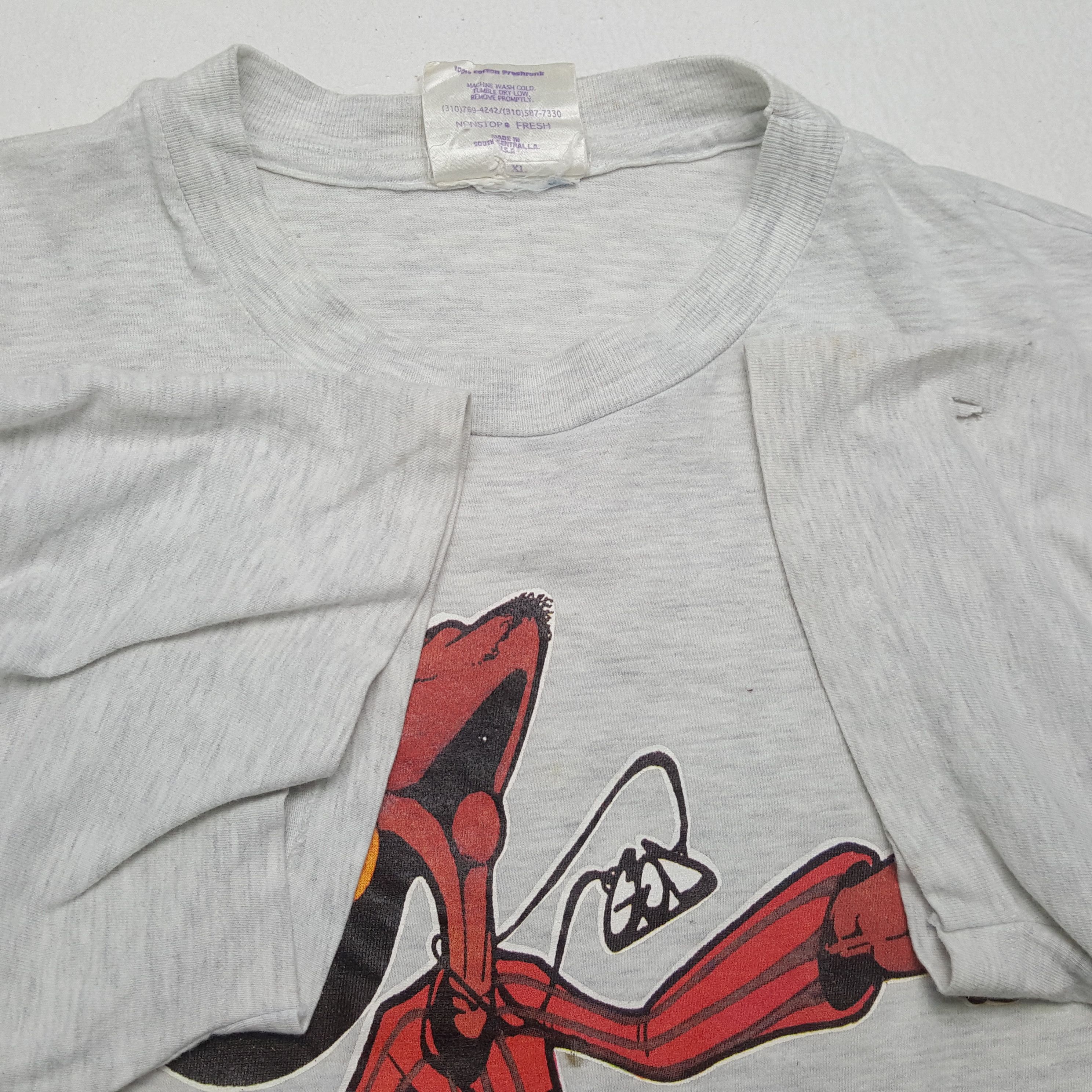Vintage Vintage 90's PHUNKY CIRCLE American Hip Hop Style T-Shirts Size US XL / EU 56 / 4 - 7 Thumbnail