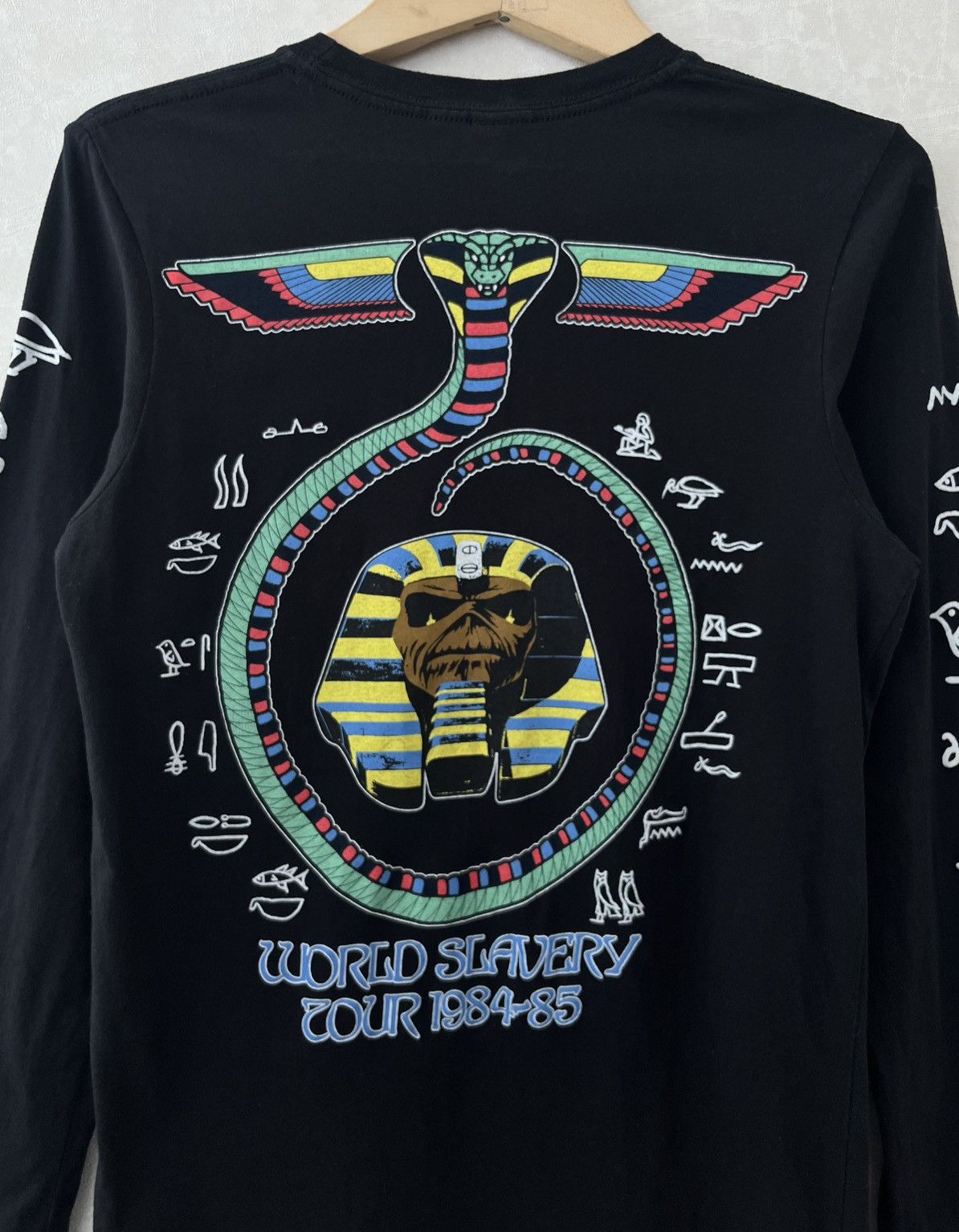Iron Maiden Iron Maden World Slavery Tour 2019 Long Sleeve Size US S / EU 44-46 / 1 - 11 Thumbnail