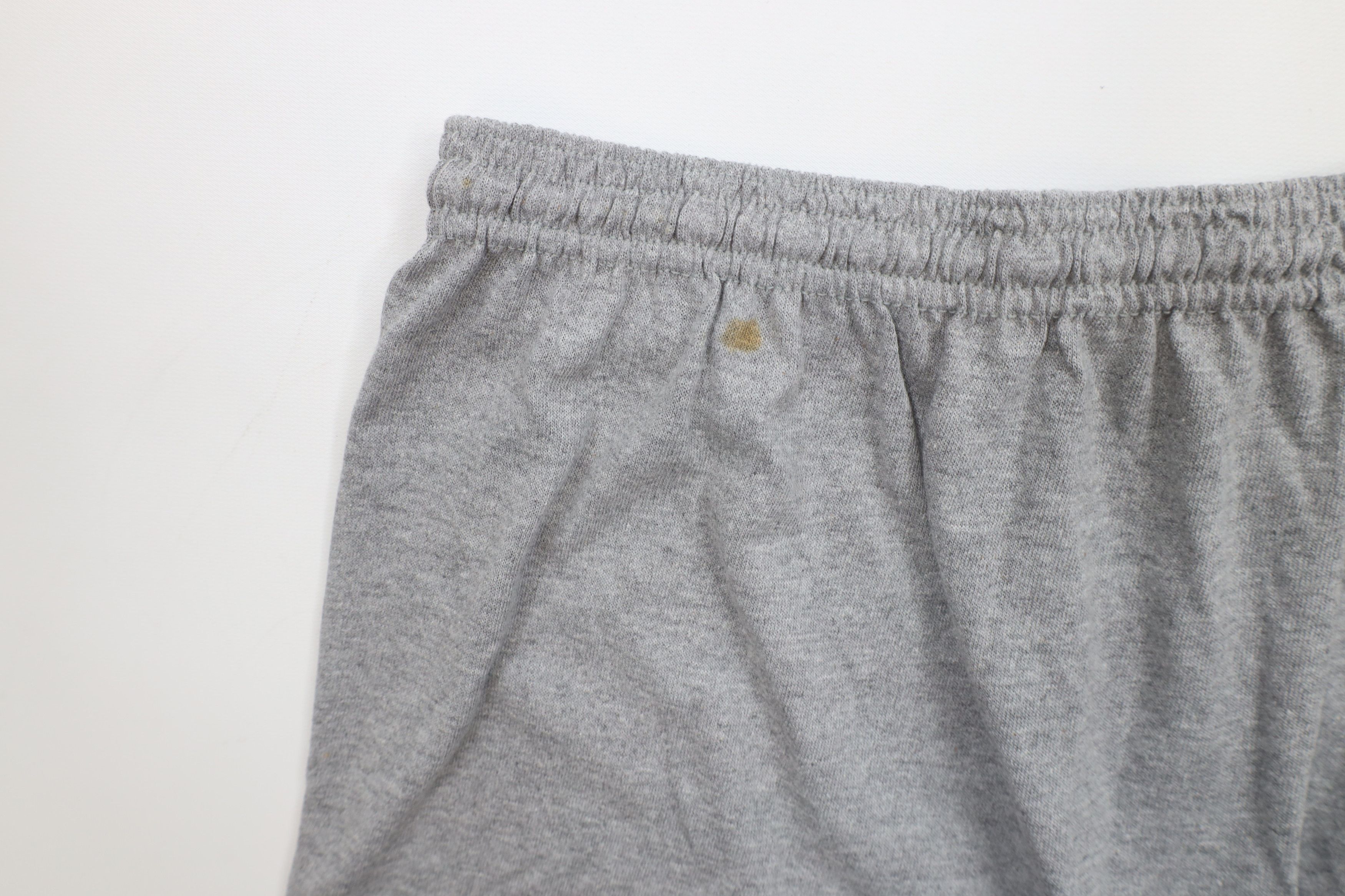 Russell Athletic × Vintage Deadstock Vintage 90s Russell Athletic Shorts Heather Gray Size US 38 / EU 54 - 7 Thumbnail