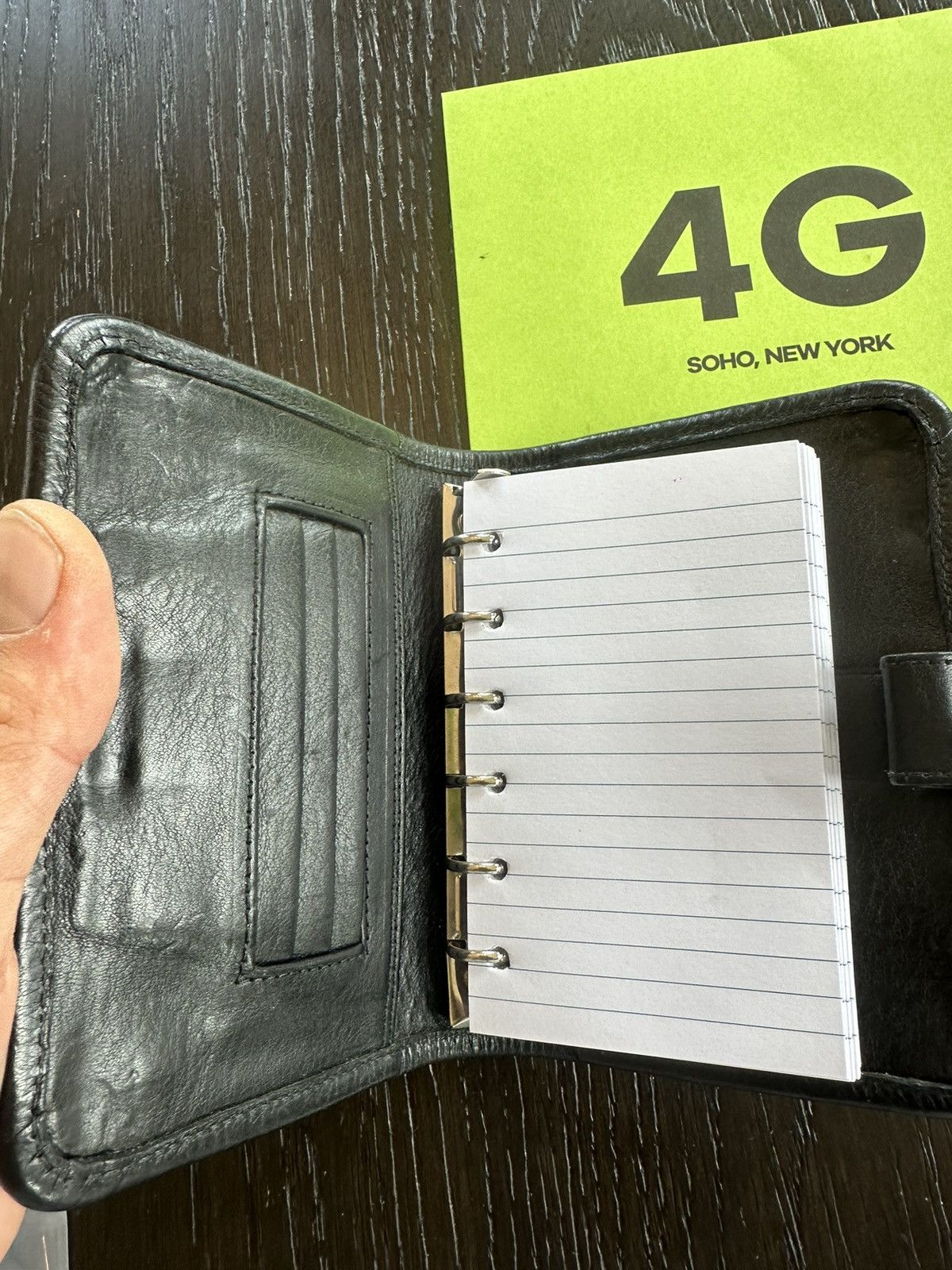Chrome Hearts CHROME HEARTS NEW NOTEBOOK JOURNAL CROSS PATCH LEATHER Size ONE SIZE - 8 Thumbnail