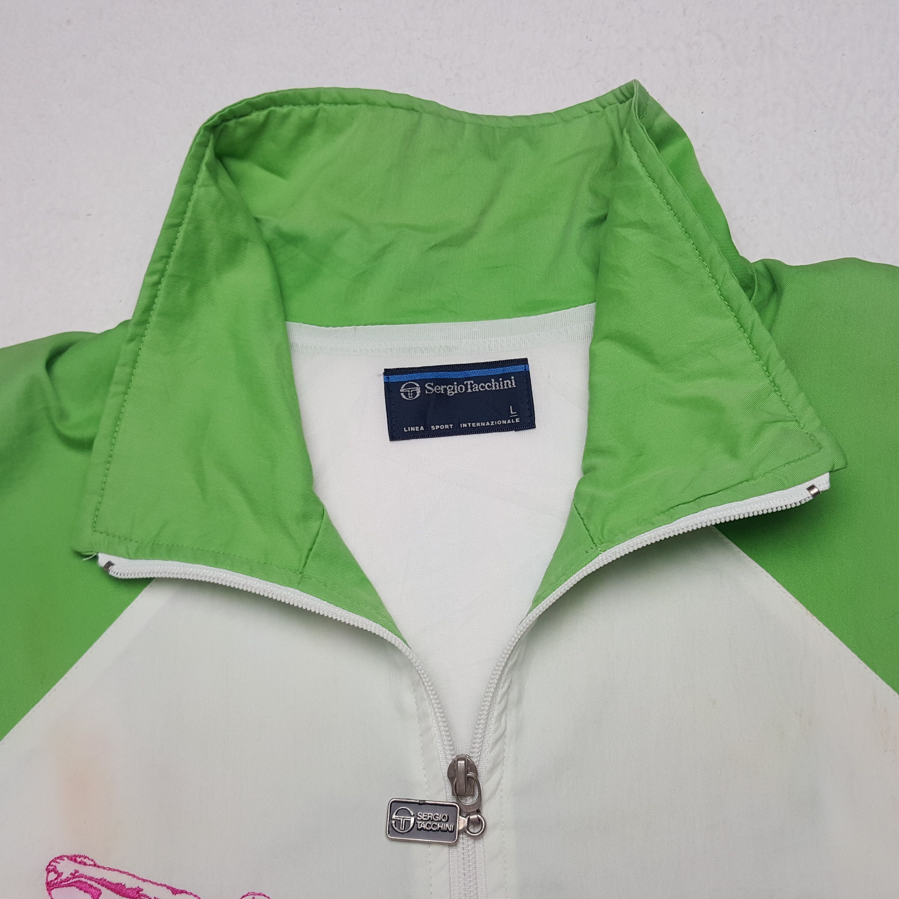 Sergio Tacchini × Vintage Vintage Sergio Tacchini Sports Style Retro Jacket Size US L / EU 52-54 / 3 - 4 Thumbnail