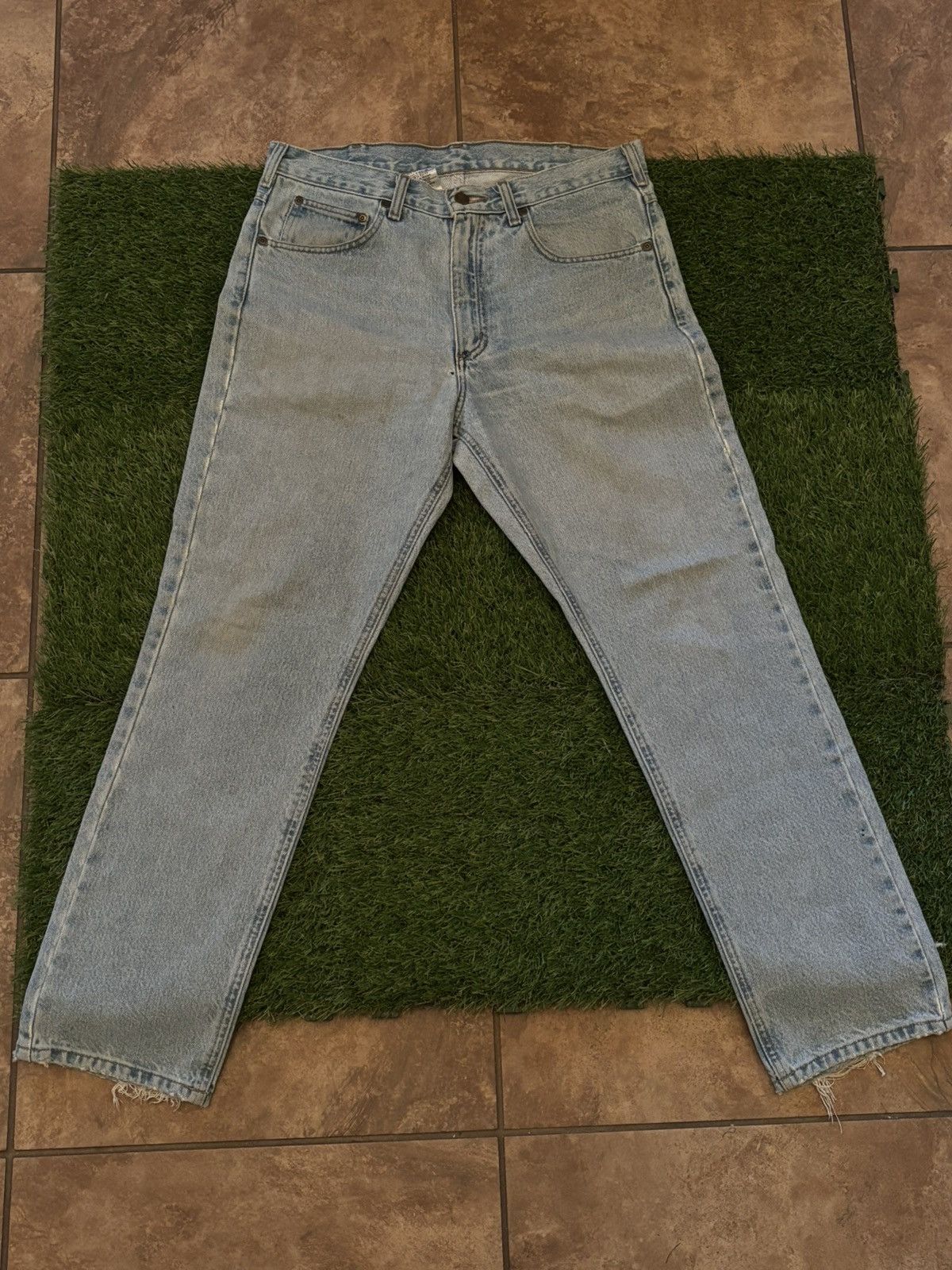 Carhartt × Carhartt Wip Vintage carhartt jeans 32x30 Size US 32 / EU 48 - 1 Thumbnail