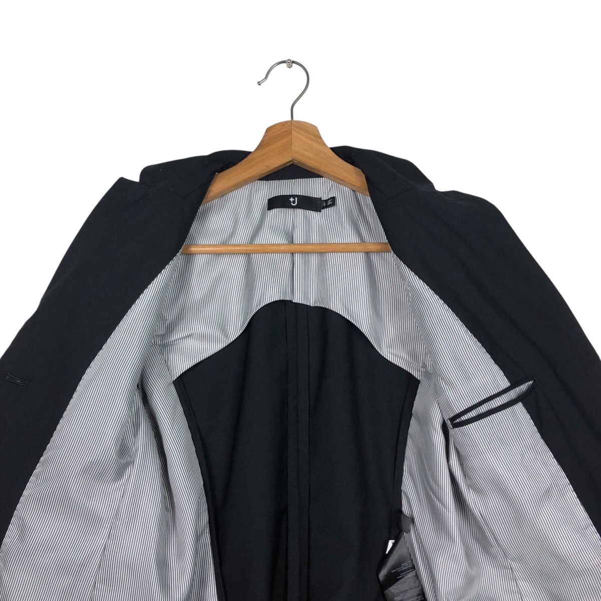 Jil Sander 📌Rich Black Vintage Chore Worker Jacket J+ Jill Sander Size US S / EU 44-46 / 1 - 15 Thumbnail