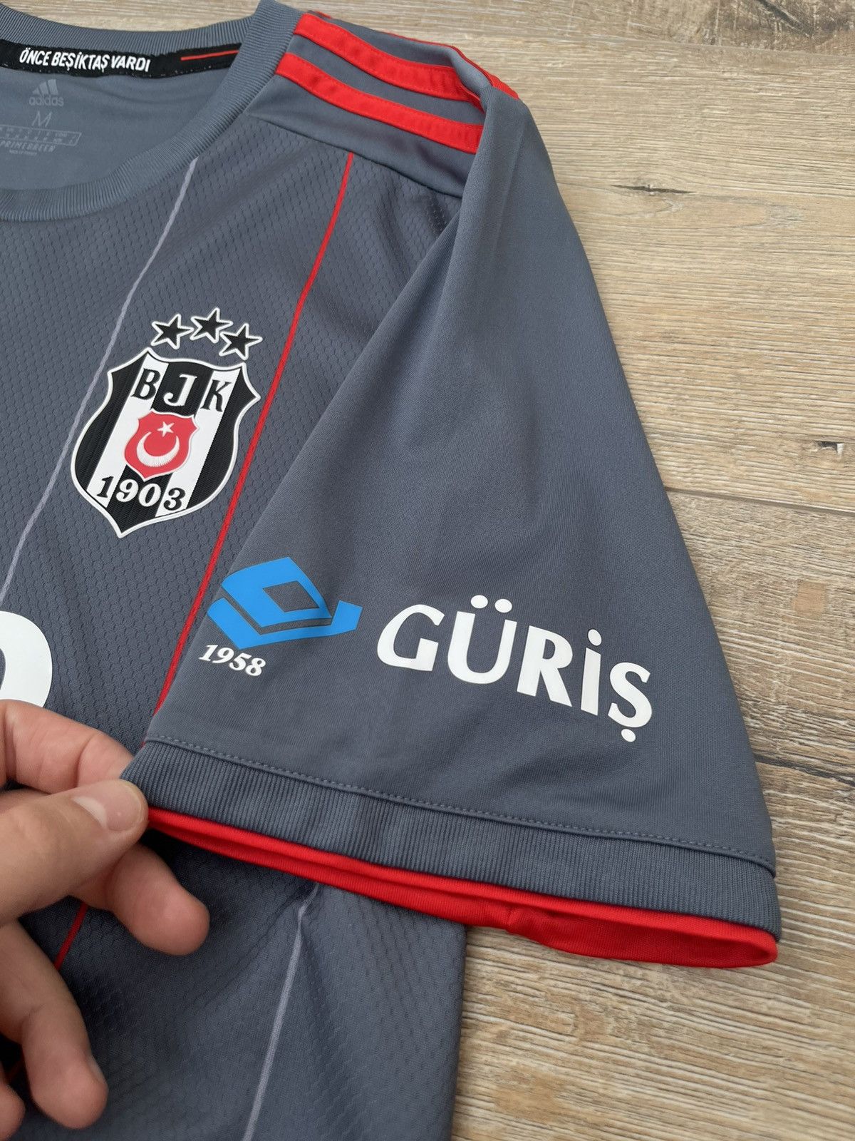 Adidas Adidas FC Besiktas 21/22 Third Kit Jersey #9 KAAN Size US M / EU 48-50 / 2 - 6 Thumbnail
