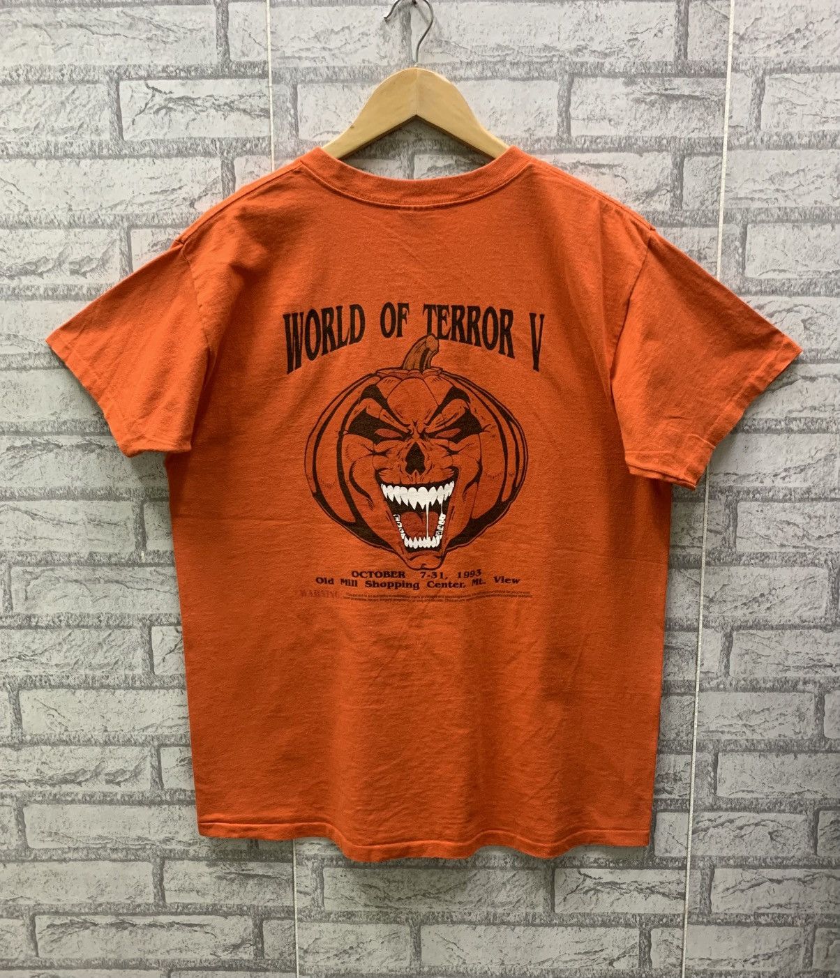 Delta × Vintage Vintage 1993 G.Y.R.O.S World Of Terror V Movie T-shirts Size US L / EU 52-54 / 3 - 2 Thumbnail