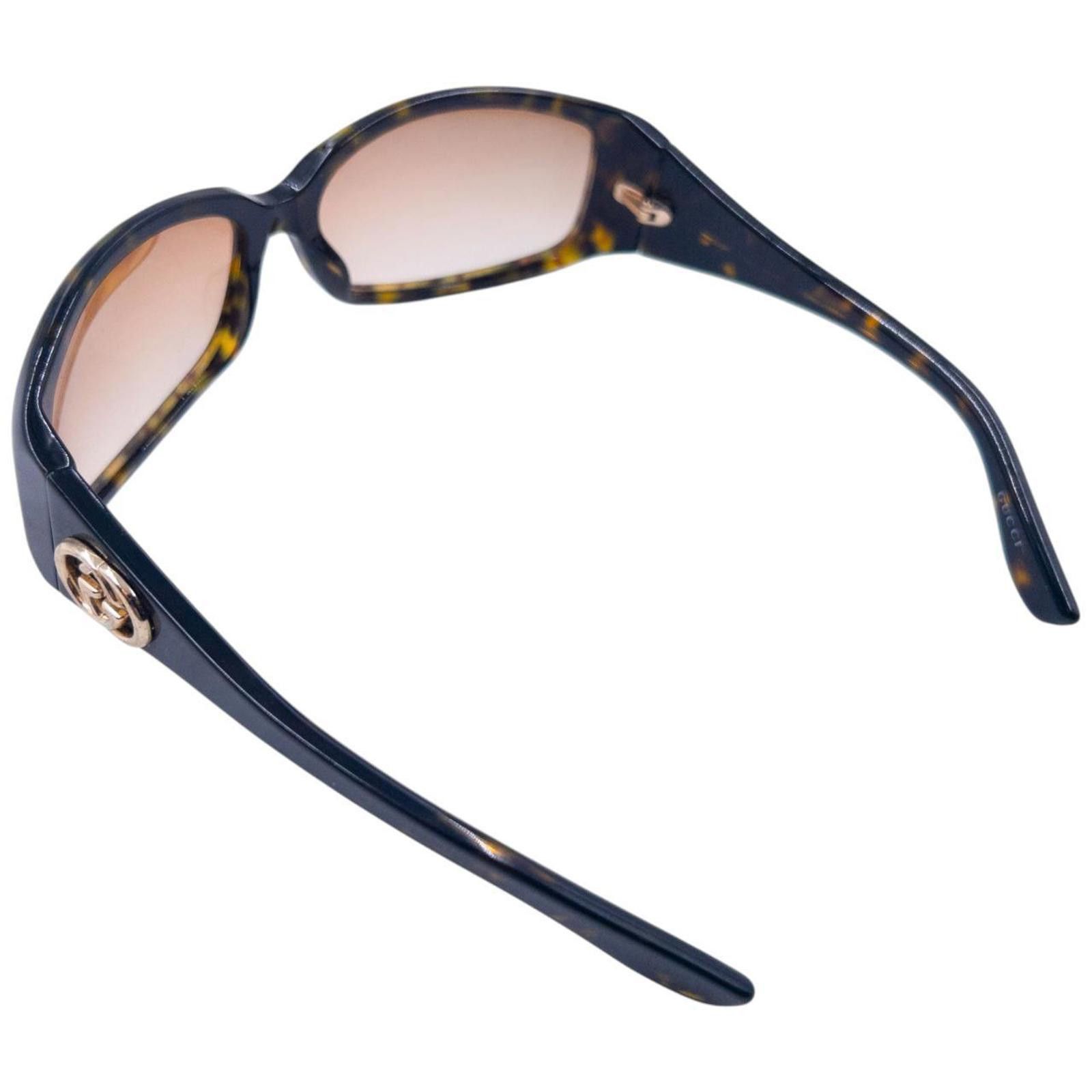 Gucci Vintage Gucci Tortoise Shell Sunglasses Size ONE SIZE - 4 Thumbnail