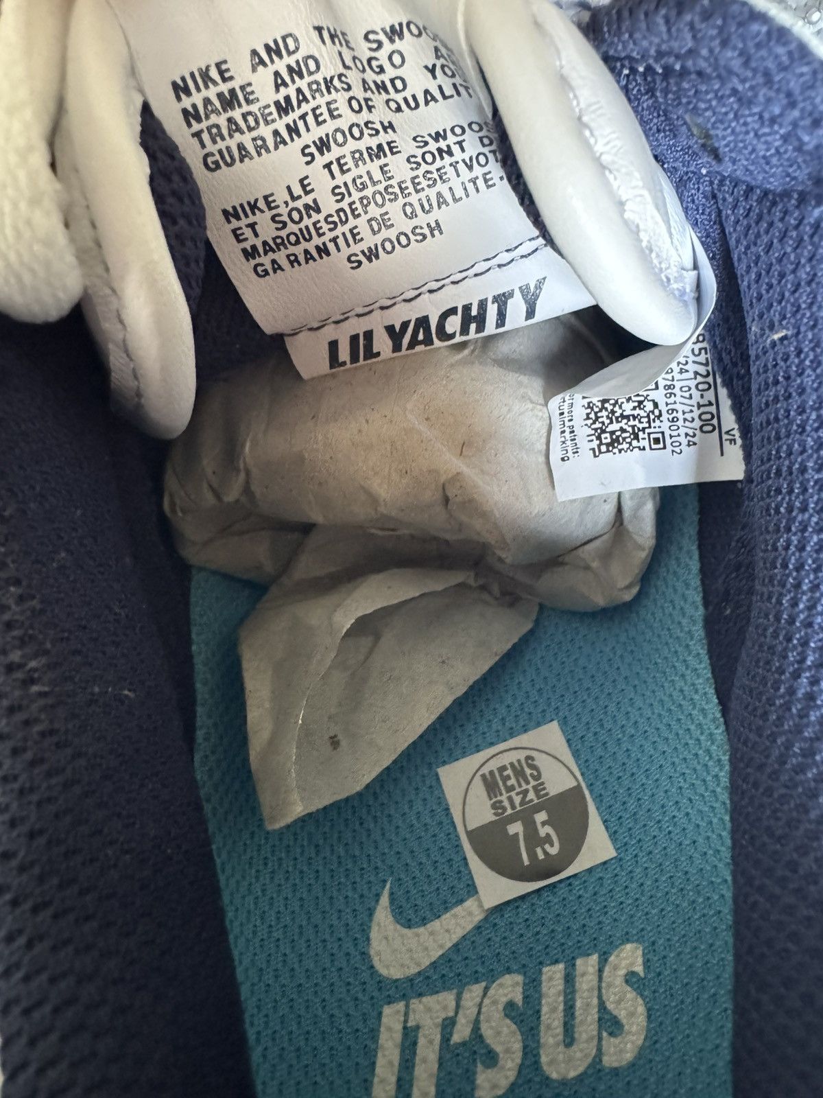 Lil Yachty × Nike Nike Air Force 1 Low Lil Yachty Concrete Boys Its Us Size US 7.5 / EU 40-41 - 7 Thumbnail