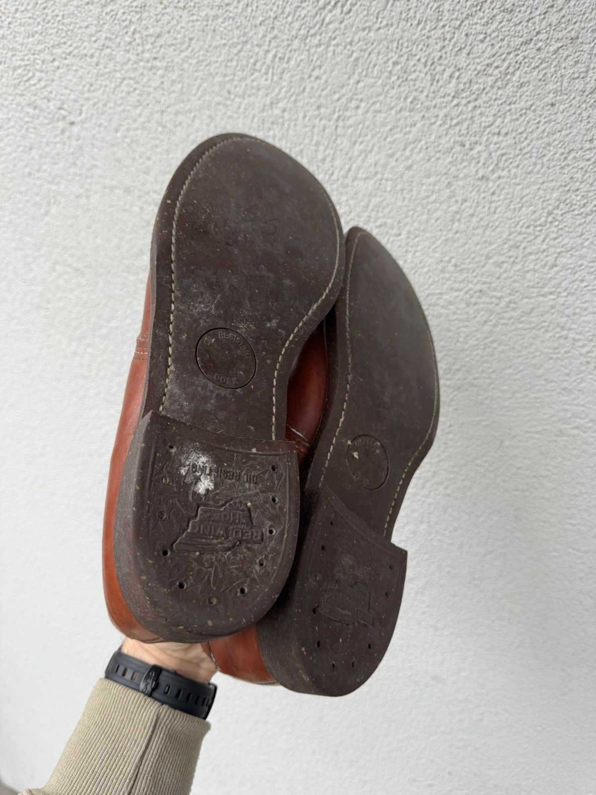 Red Wing Red Wing 8052 Brick Settler Leather Foreman Oxford UK10.5 Size US 11.5 / EU 44-45 - 11 Thumbnail
