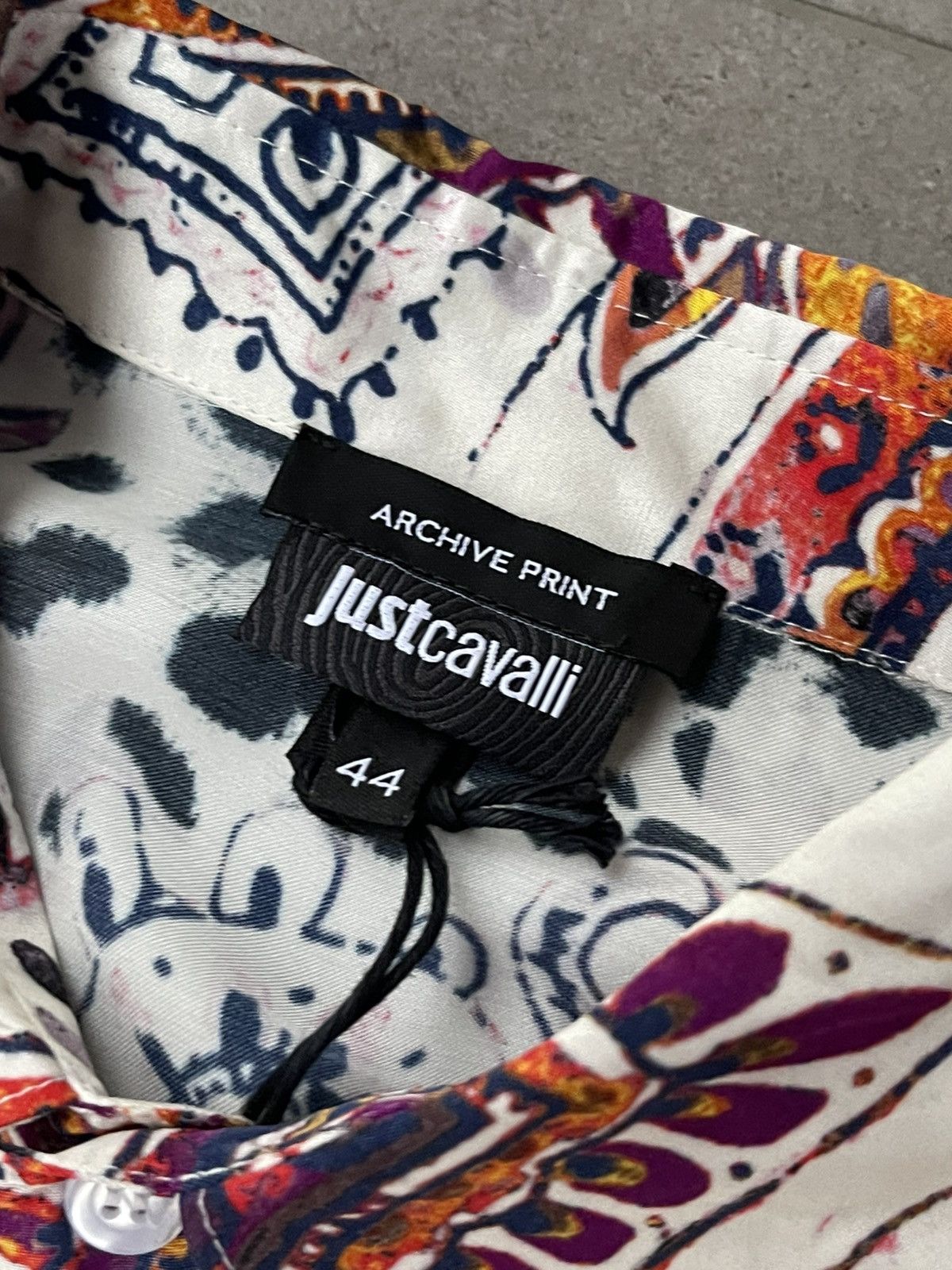 Just Cavalli !DS! AW22 Just Cavalli Paisley Viscose Shirt Size US S / EU 44-46 / 1 - 19 Thumbnail