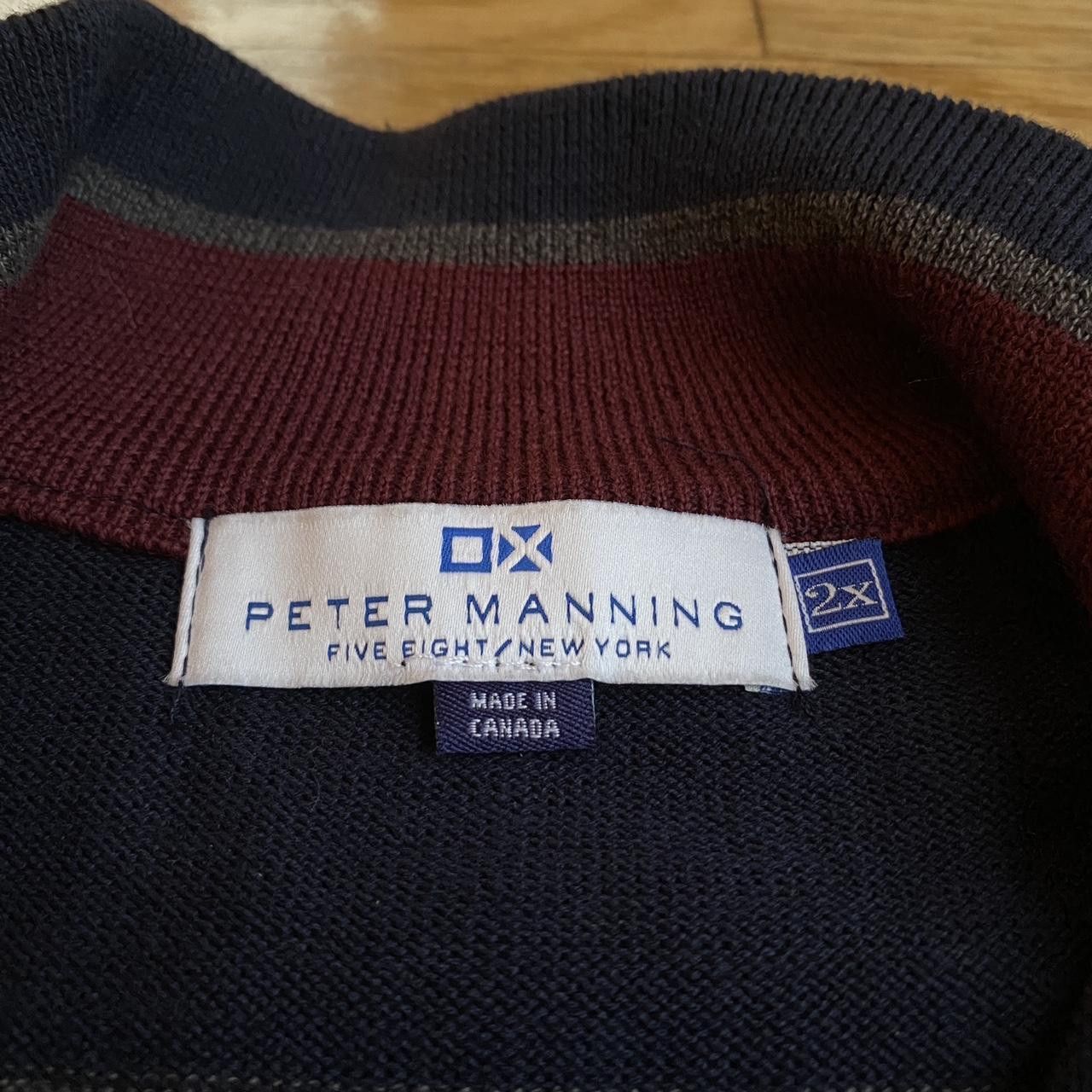 Other PeterManning half zip up sweater Size US XXL / EU 58 / 5 - 4 Thumbnail
