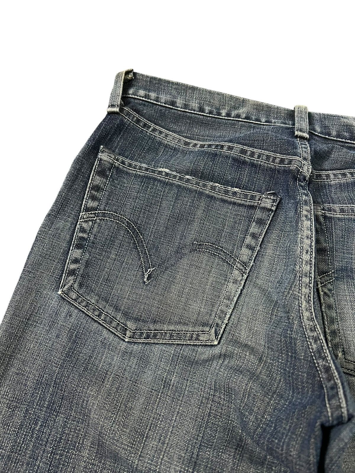 Levi's Vintage Levis 502 Mud Wash Distress Jean Size US 28 / EU 44 - 13 Thumbnail