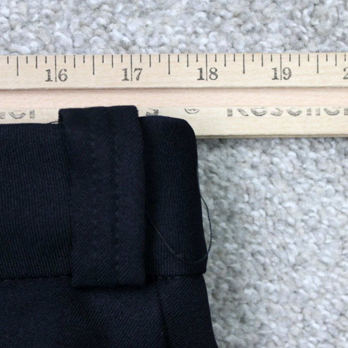 Vintage Elbeco Pants Men 36 Navy Blue TexTrop2 Cargo Pocket Unhemmed Polyester E8875 Size US 36 / EU 52 - 7 Thumbnail