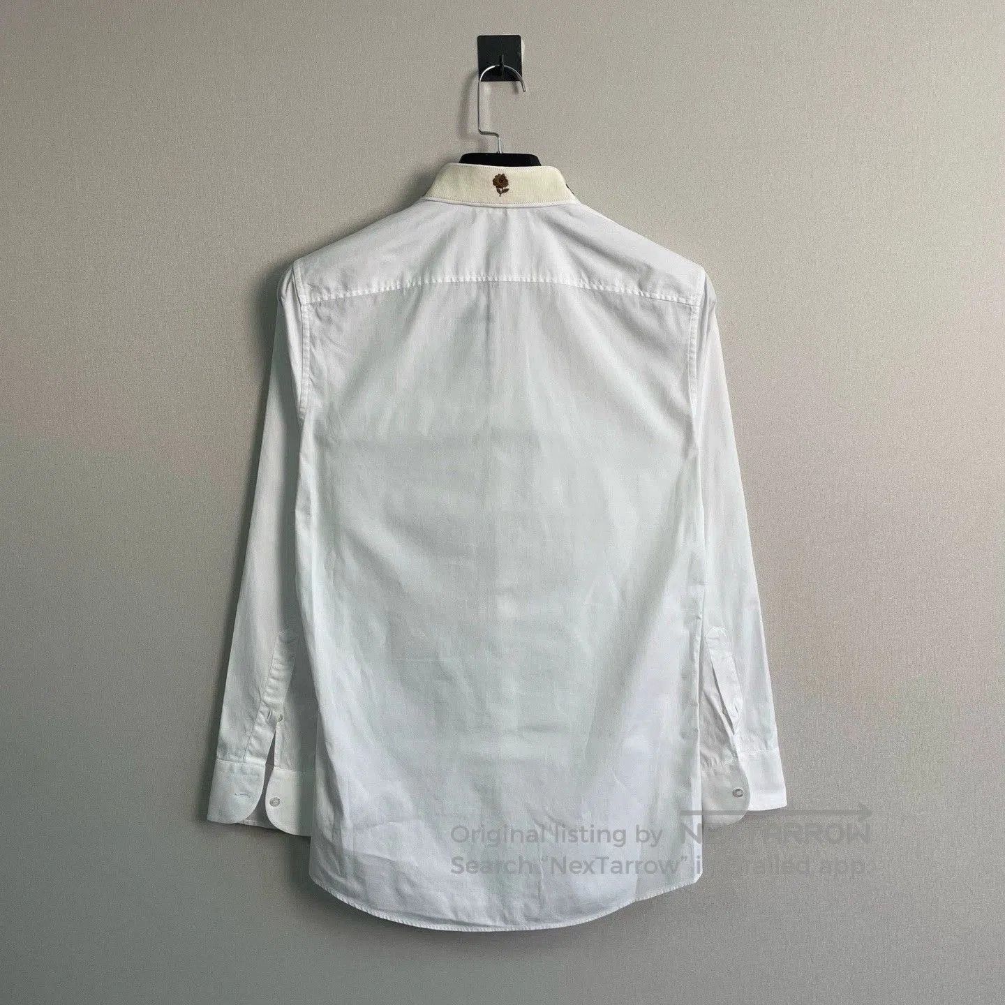 Gucci gucci embroidered long sleeve shirt with bee. Size US M / EU 48-50 / 2 - 2 Thumbnail