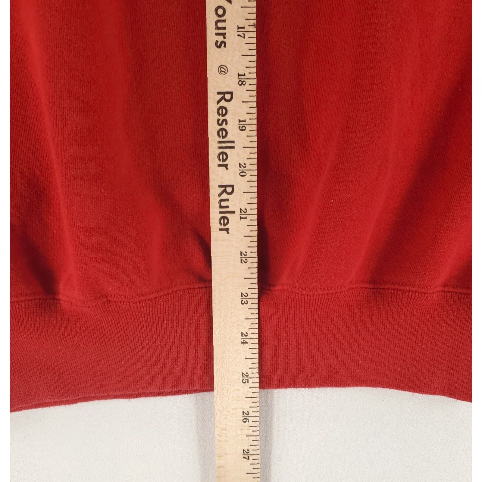 Russell Athletic VINTAGE Russell Athletic Sweatshirt Crew Neck Red Made USA Mens M 90s Size US M / EU 48-50 / 2 - 6 Thumbnail
