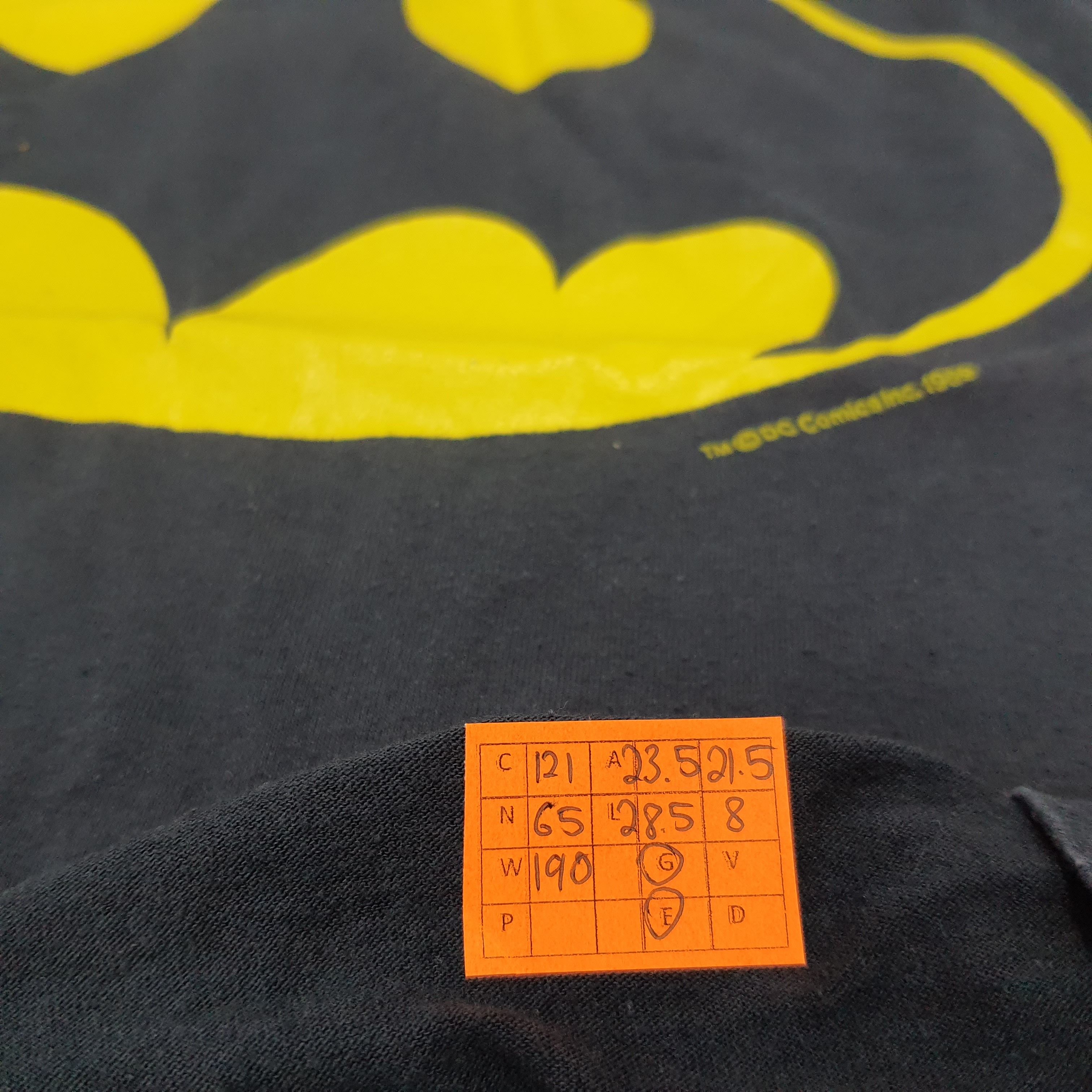 DC Comics × Vintage Vintage Batman DC Comics '89 T-shirt Size US XL / EU 56 / 4 - 6 Thumbnail