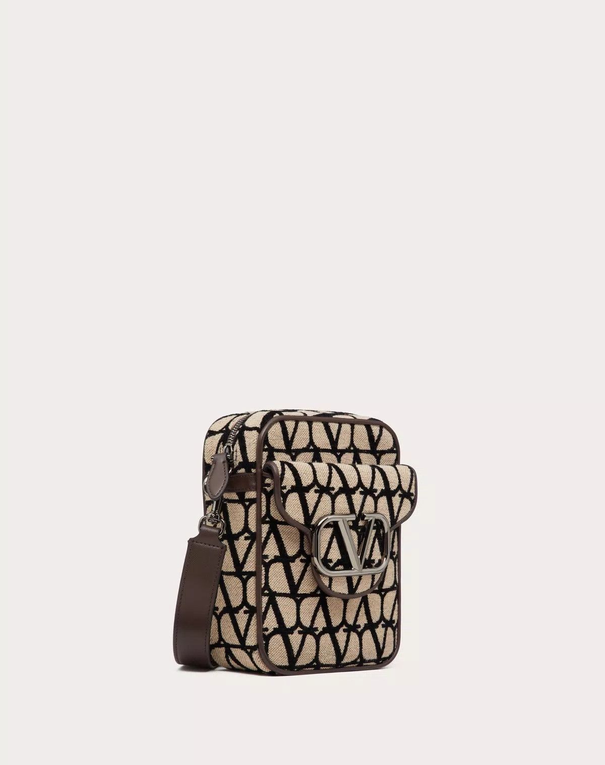 Valentino oc11z0725 Size: OS/ Toile Iconographe Bag in Melange/Black Size ONE SIZE - 2 Thumbnail