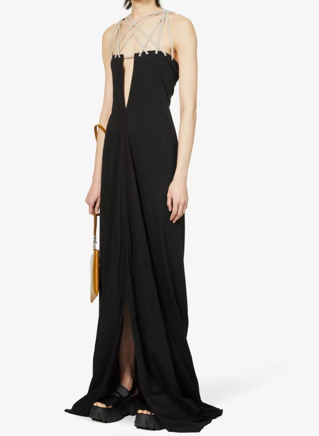 Rick Owens × Rick Owens Drkshdw Last Size Rick Owens Drkshdw Penta Strap Dress Size S / US 4 / IT 40 - 1 Thumbnail