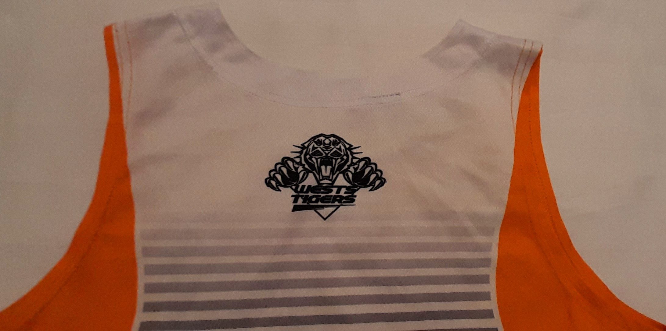 Vintage West Tigers rugby Australia NRL top tank S jersey Size US S / EU 44-46 / 1 - 5 Thumbnail