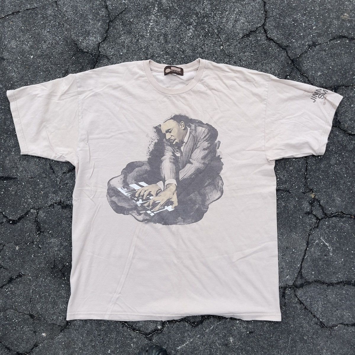 Alstyle × Band Tees × Vintage Vintage JIMMY SMITH BLUE NOTES Shirt Size US XL / EU 56 / 4 - 1 Thumbnail