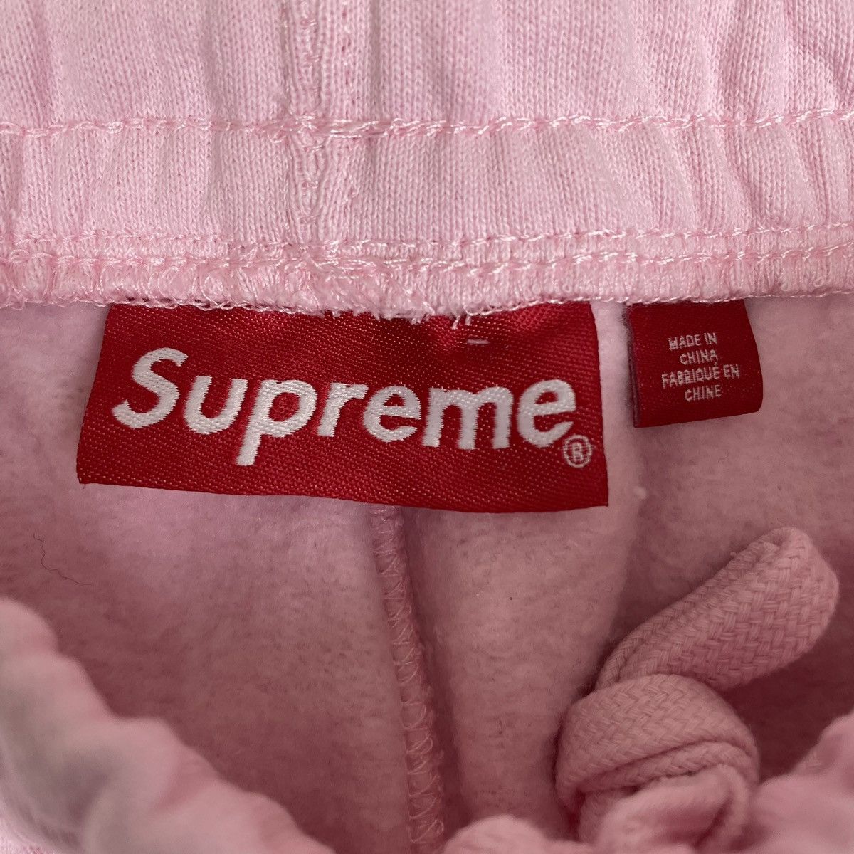 Supreme Supreme Satin Appliqué Sweatpants Light Pink Sz Small Size US S / EU 44-46 / 1 - 3 Thumbnail