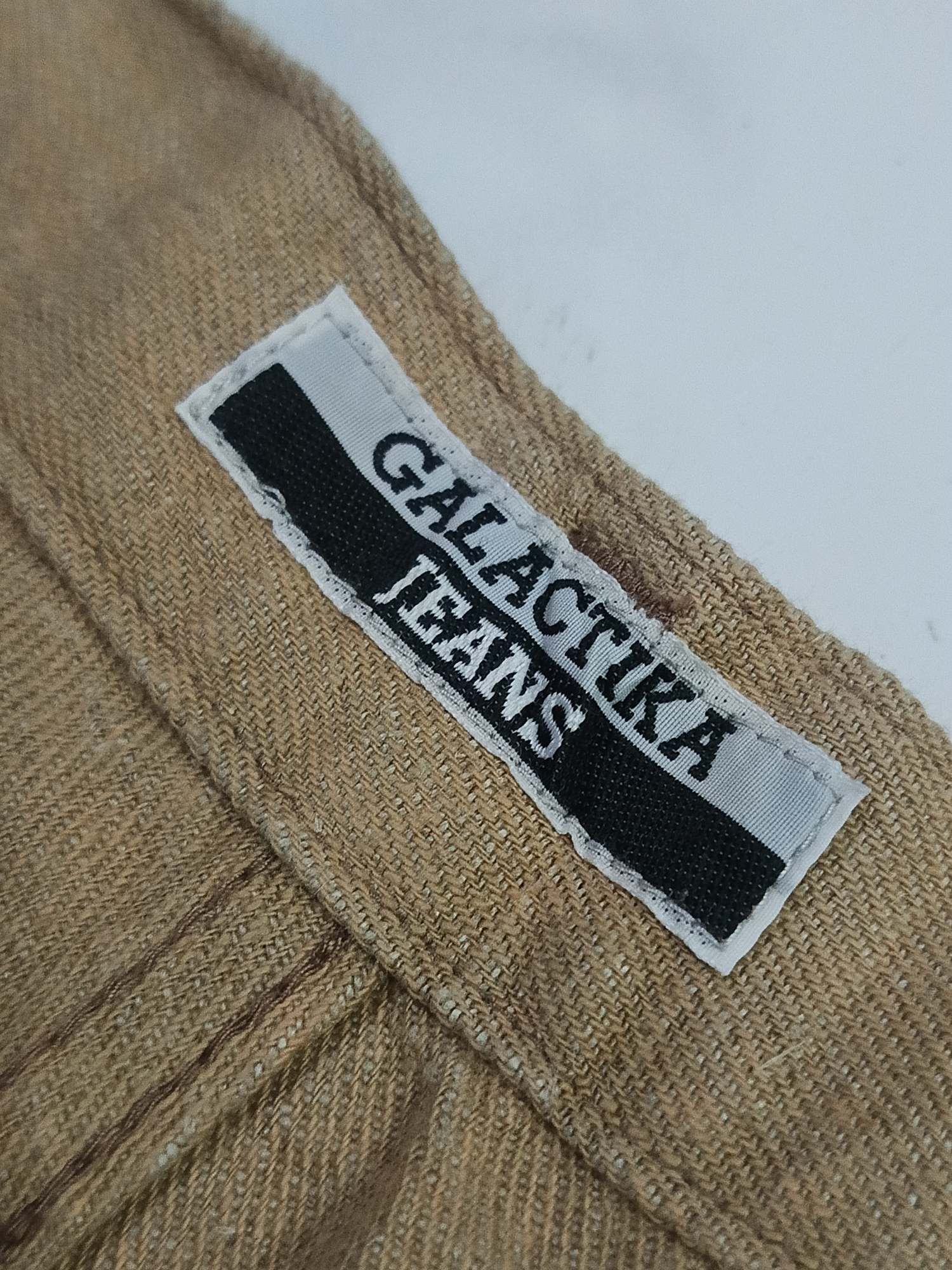 Japanese Brand Galactika Jeans Made in Japan (vintage) Size US 34 / EU 50 - 4 Thumbnail