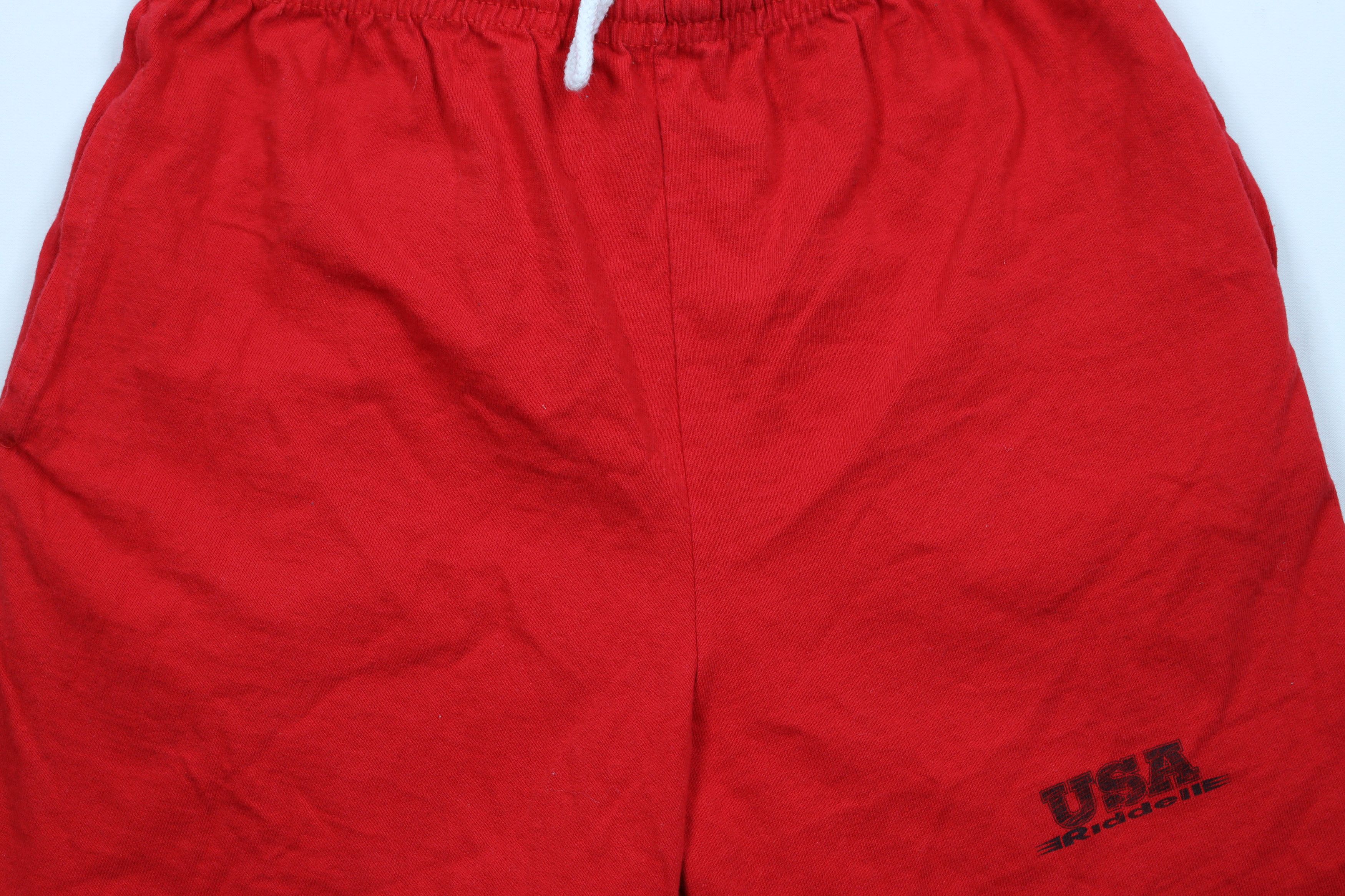 Riddell × Vintage Vintage 90s Riddell Football Above Knee Shorts Cotton USA Size US 34 / EU 50 - 3 Thumbnail