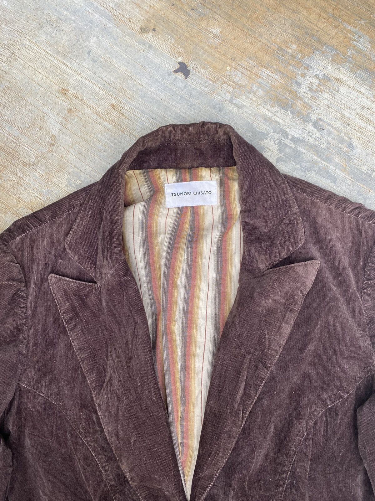 Tsumori Chisato Tsumori Chisato Velvet Sport Coat Size S / US 4 / IT 40 - 4 Thumbnail