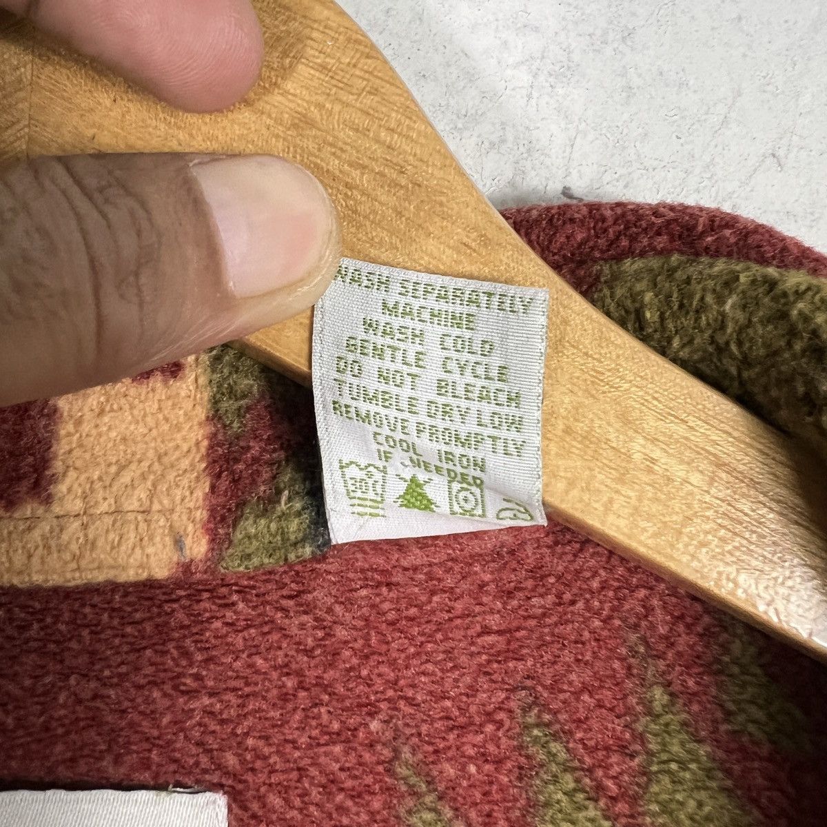 Orvis 🔥 VINTAGE ORVIS AZTEC MOTIVE FLEECE FLANNEL SHIRT JACKET Size US M / EU 48-50 / 2 - 11 Thumbnail