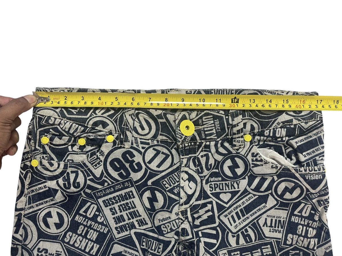 Japanese Brand Vintage Original Jeans Fullprint Hysteric Glamour Style Size US 34 / EU 50 - 3 Thumbnail