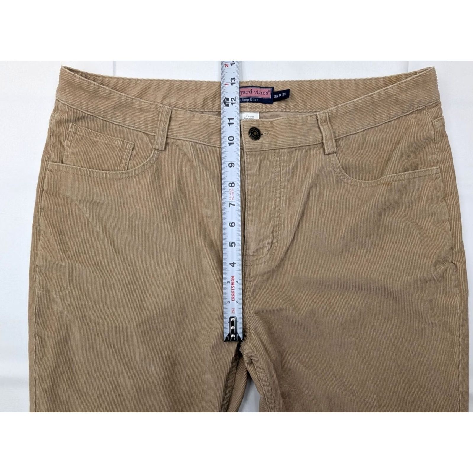 Vineyard Vines Vineyard Vines Corduroy 5 Pocket Pants Men 36x32 Straight Size US 36 / EU 52 - 4 Thumbnail