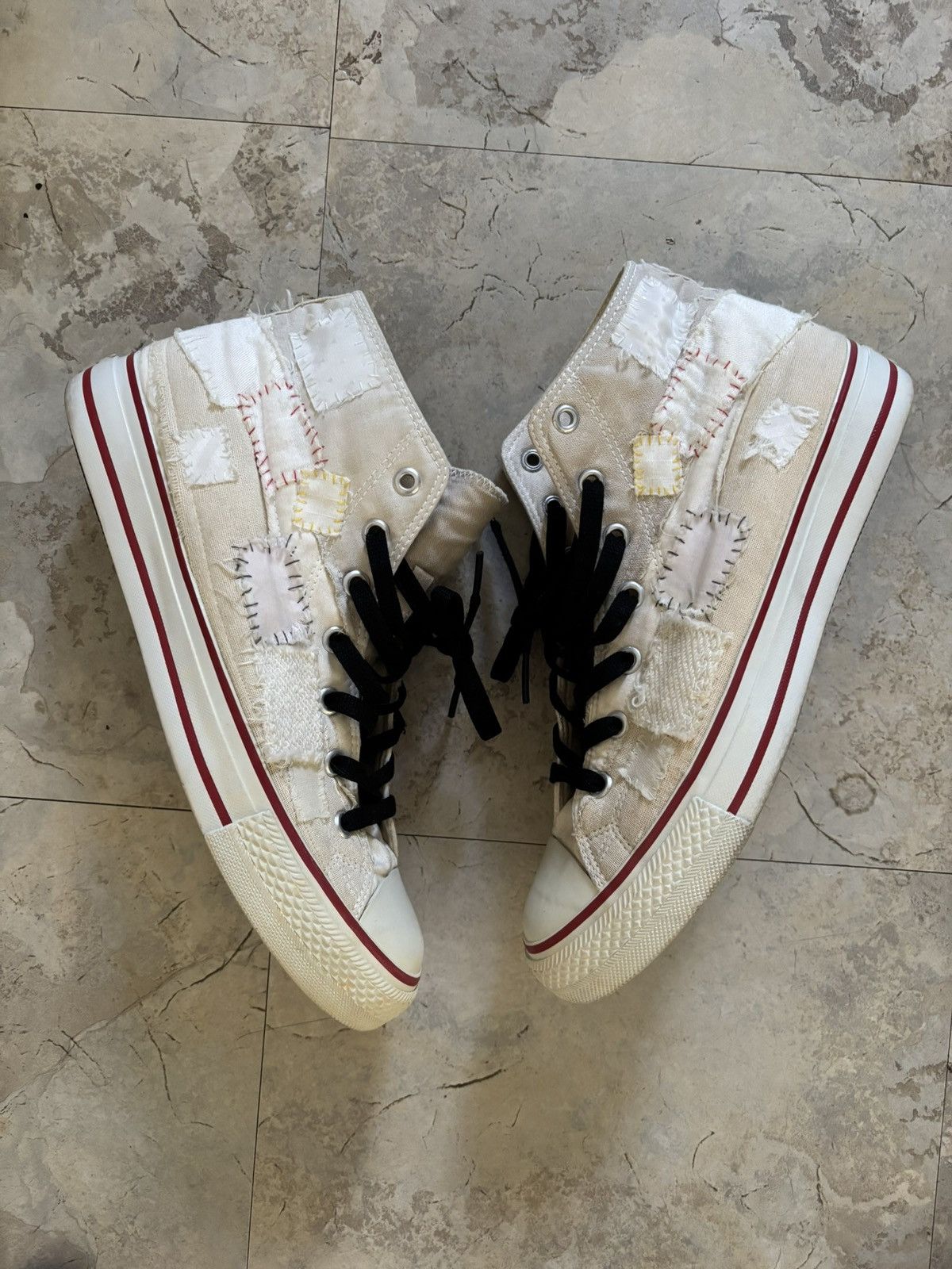 Undercover Undercover SS03 White “Scab” Converse | Grailed