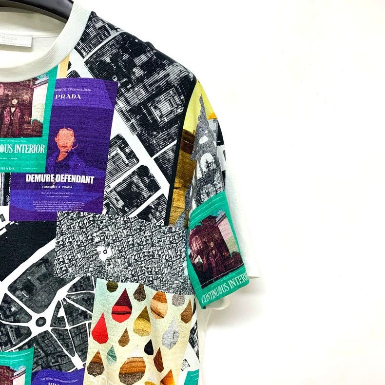 Prada Prada Graffiti printed short sleeves 2501-Nextarrow Size US XL / EU 56 / 4 - 7 Thumbnail