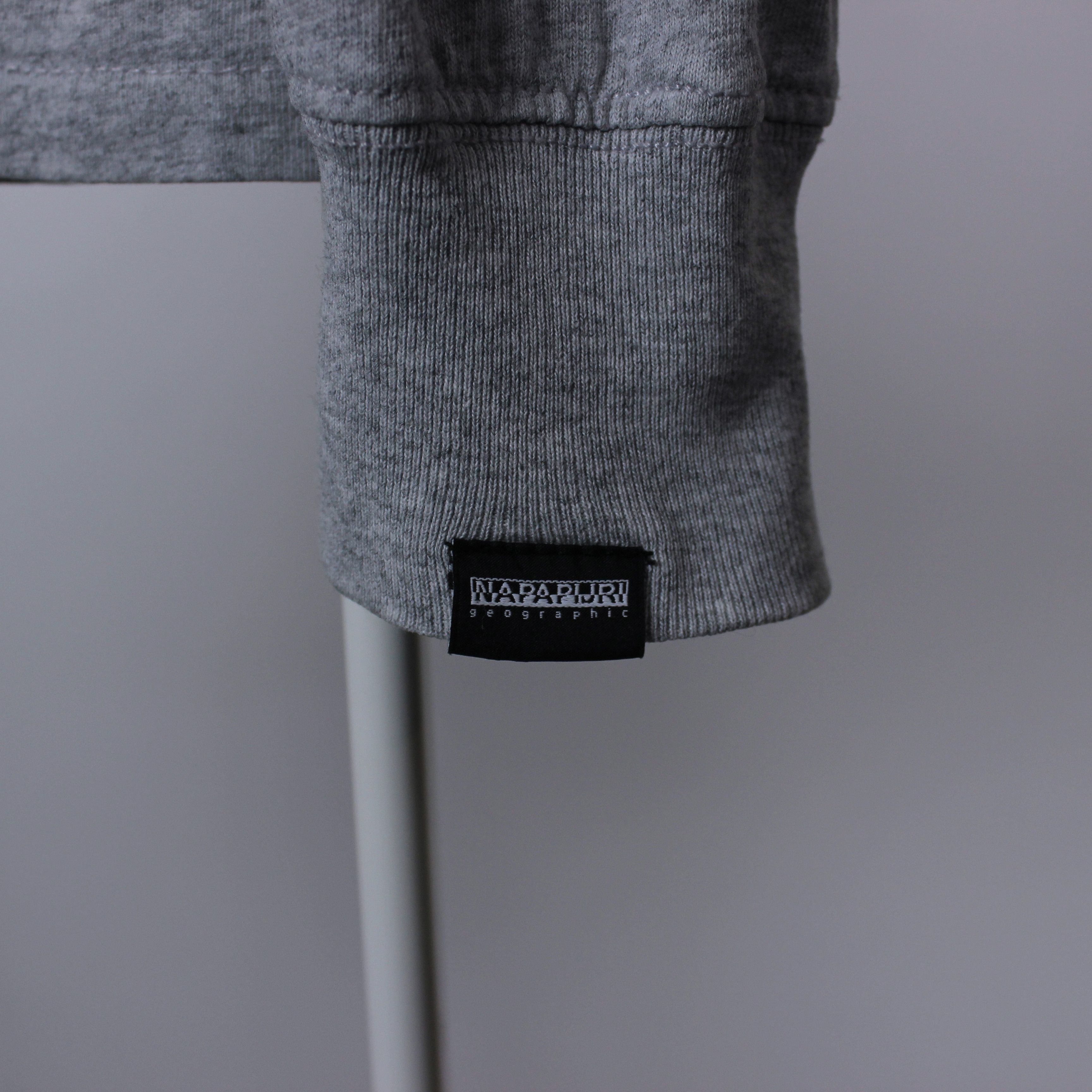 Napapijri Napapijri long sleeve men cotton S gray Size US S / EU 44-46 / 1 - 4 Thumbnail