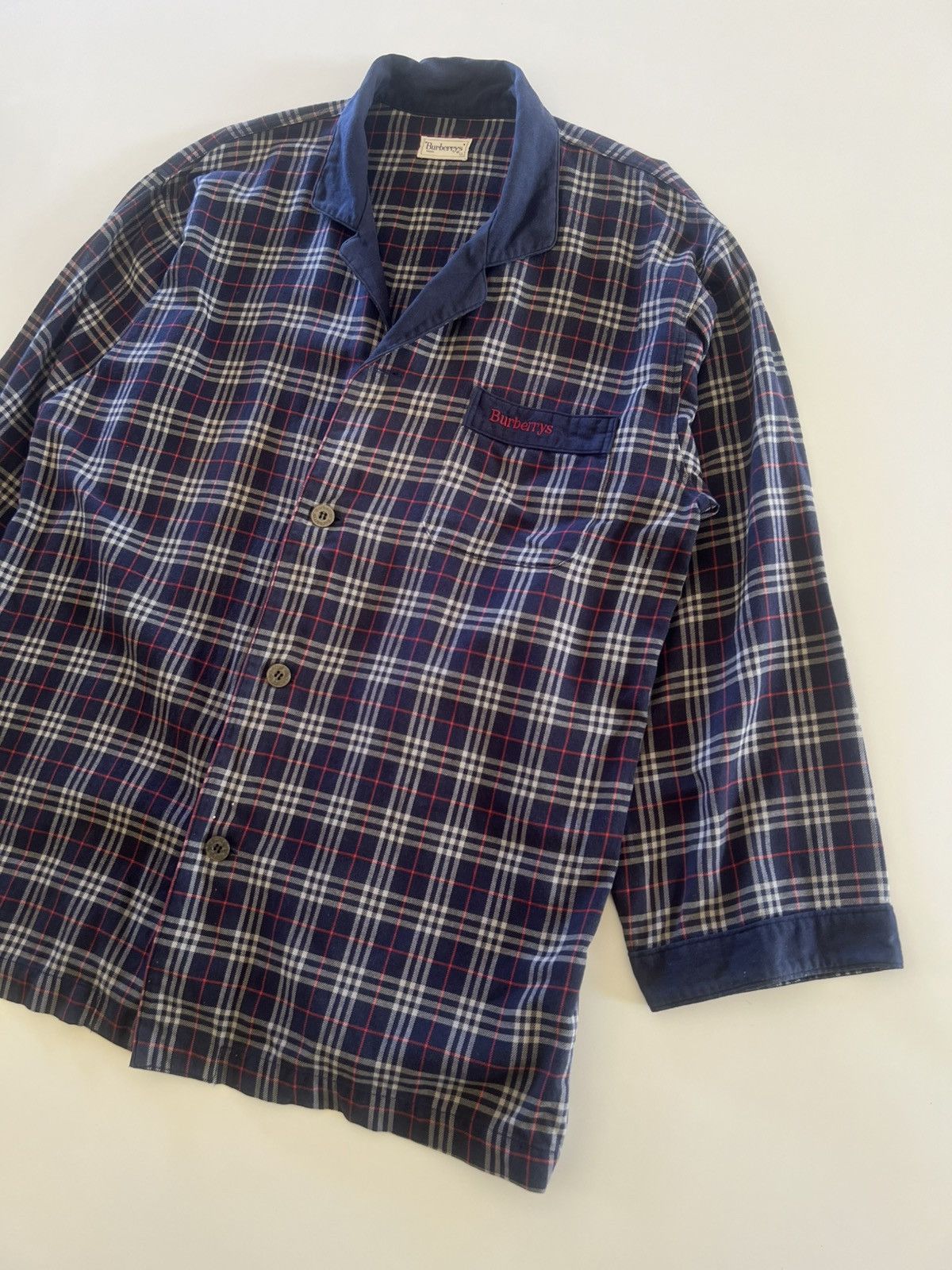 Burberry Burberrys Novacheck Shirt Button Up Size US L / EU 52-54 / 3 - 3 Thumbnail