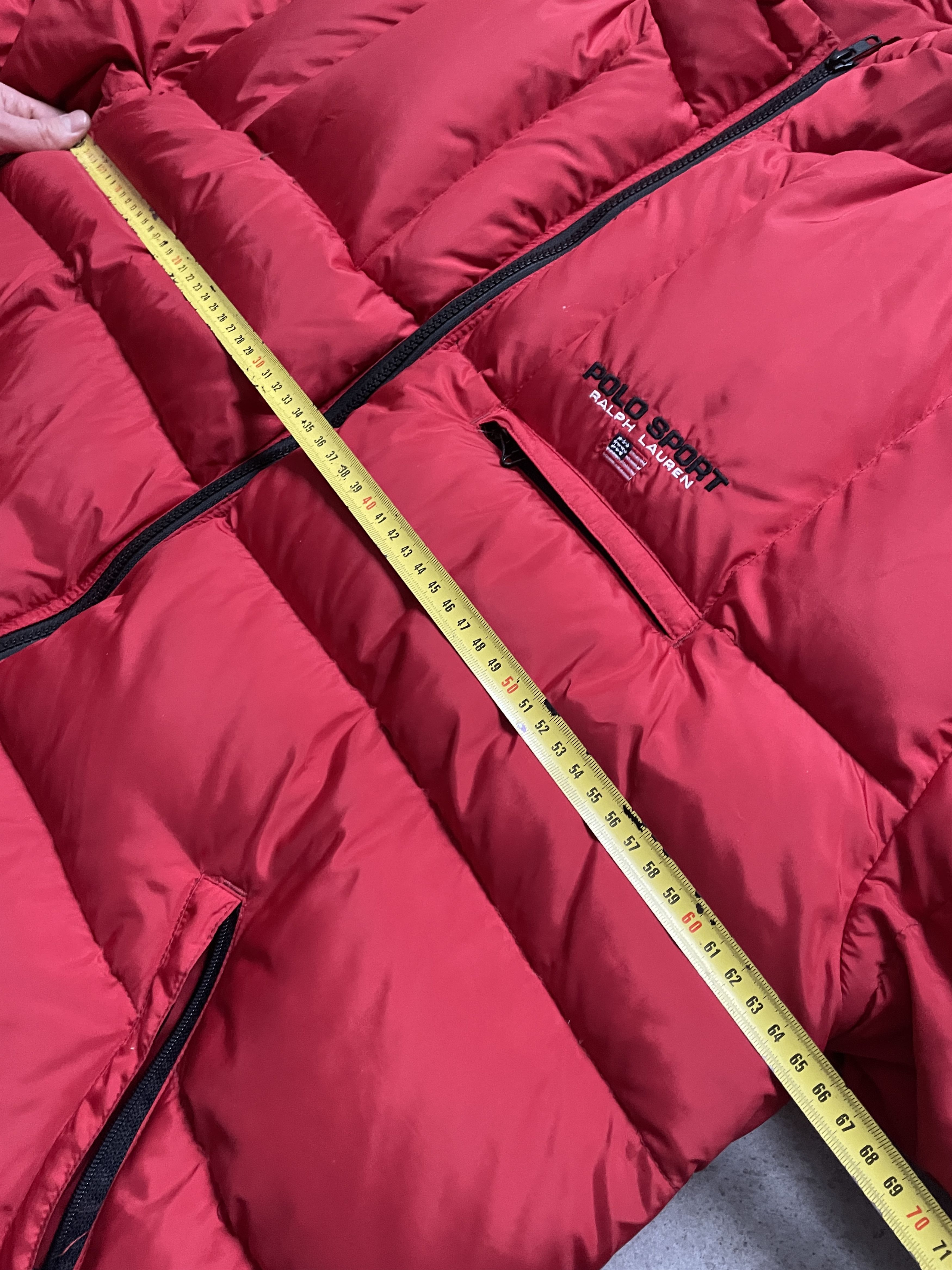 Ralph Lauren Sport POLO RALPH LAUREN SPORT RED PUFFY PUFFER DOWN BOXY JACKET Size US L / EU 52-54 / 3 - 8 Thumbnail