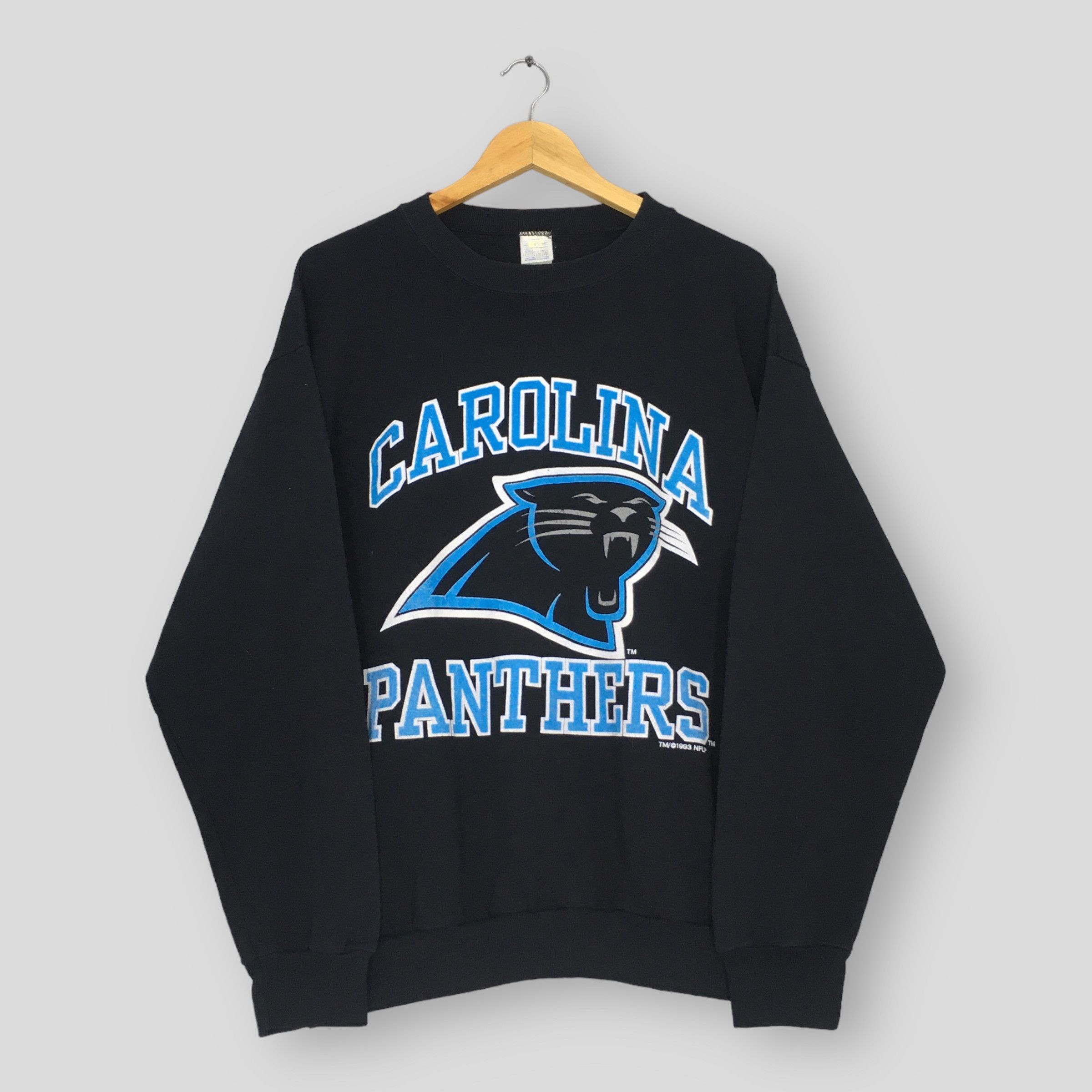 Vintage 90s Carolina Panthers NFL Sweatshirt XLarge