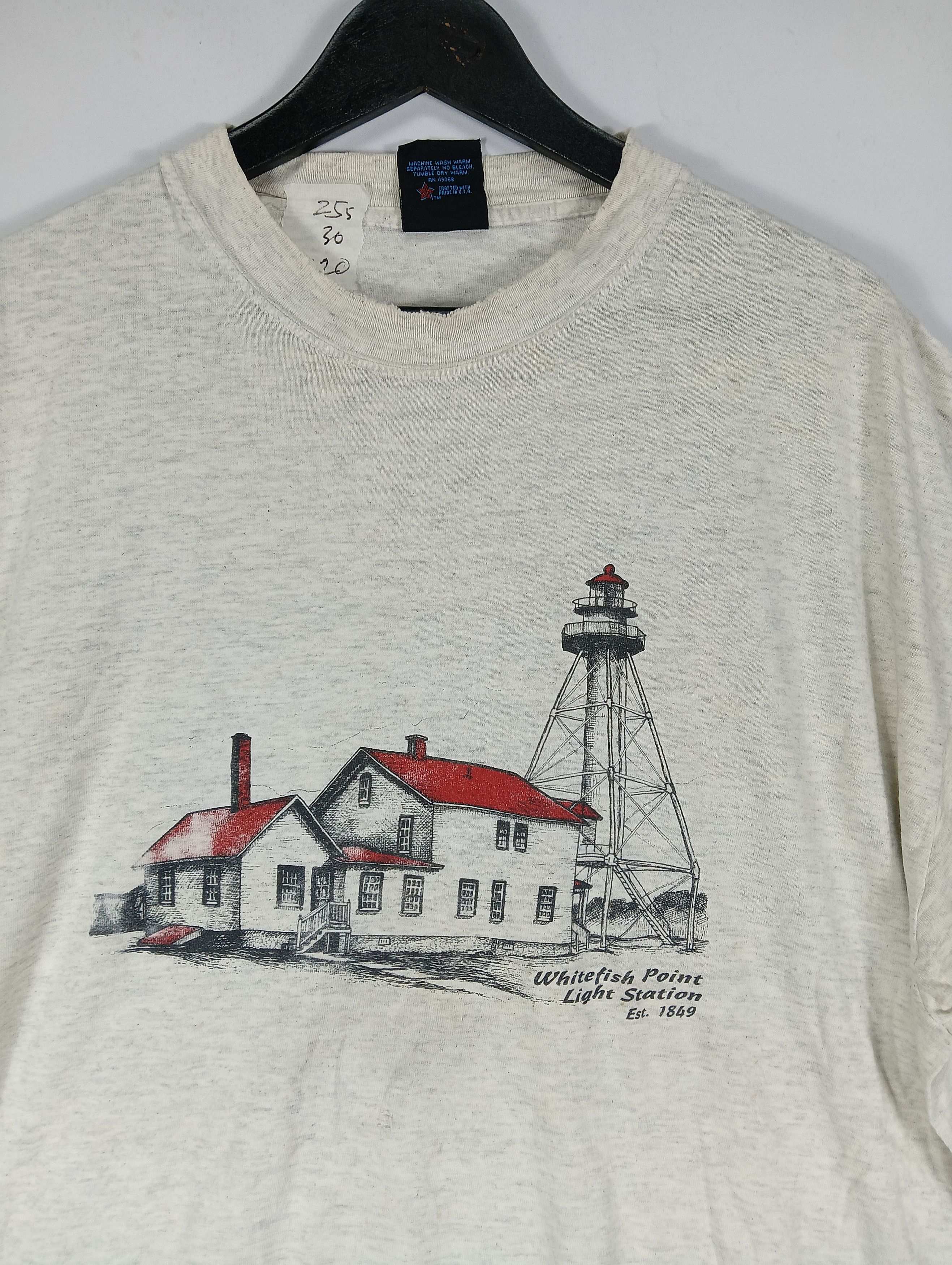 Other VINTAGE WHITEFISH POINT TEE Size US XXL / EU 58 / 5 - 2 Thumbnail