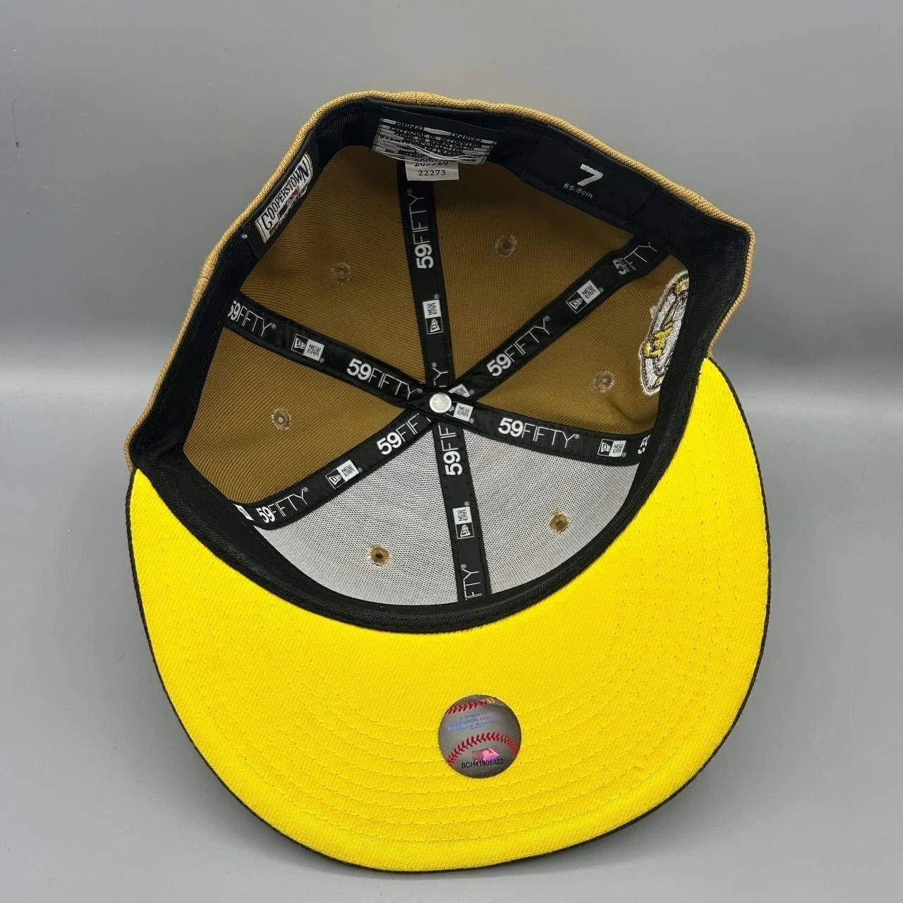 New Era Los Angeles LA Dodgers Hat Men 7 MLB 59Fifty New Era Fitted Size ONE SIZE - 4 Thumbnail
