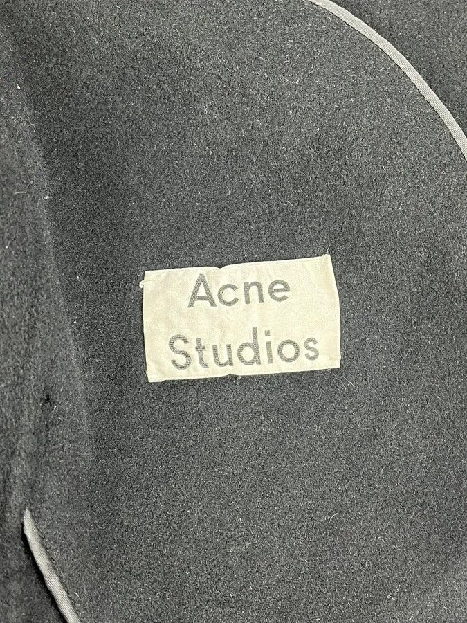 Acne Studios Acne Studios Black Charlie Wool Long Jacket Size US S / EU 44-46 / 1 - 9 Thumbnail