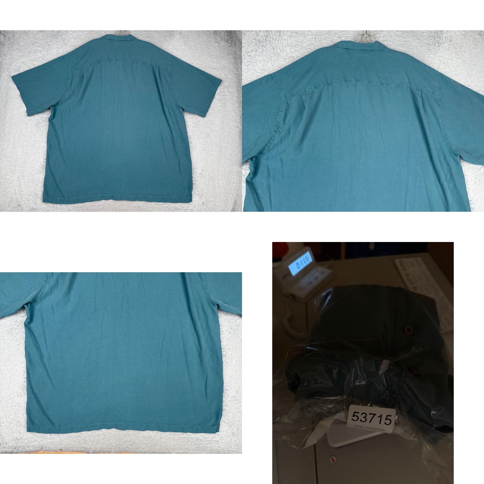 Tommy Bahama VINTAGE Tommy Bahama Shirt Adult 2XL XXL 2XB Blue Button Up 100% Silk Camp Hawaiian READ Size US XXL / EU 58 / 5 - 9 Thumbnail