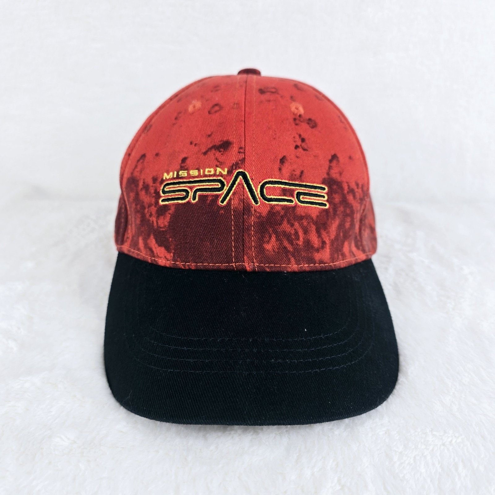 Disney Vintage Disney World Mission Space Ride Epcot AOP Hat Size ONE SIZE - 2 Thumbnail