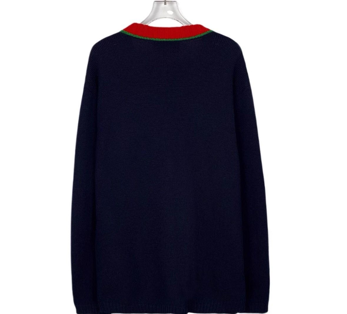 Gucci Gucci Yankee cardigan cooperative sweater coat Size US XL / EU 56 / 4 - 2 Thumbnail