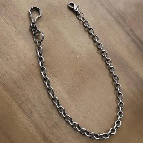 Jewelry Death Reaper Wallet Chain, Pants Chain Size ONE SIZE - 5 Thumbnail